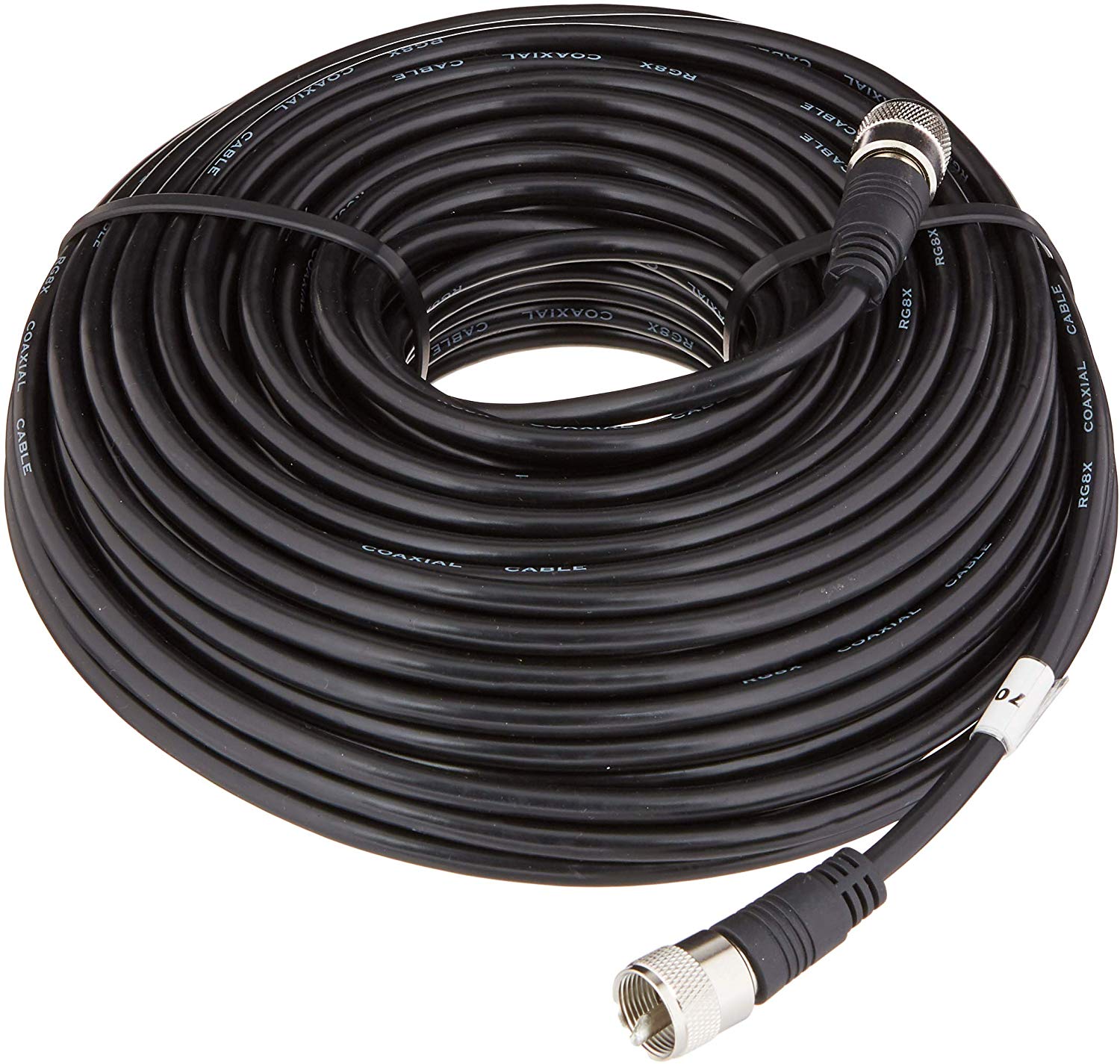 thumbnail video image 2 of Steren 75ft UHF-UHF Mini-RG8x Cable, 2 of 9