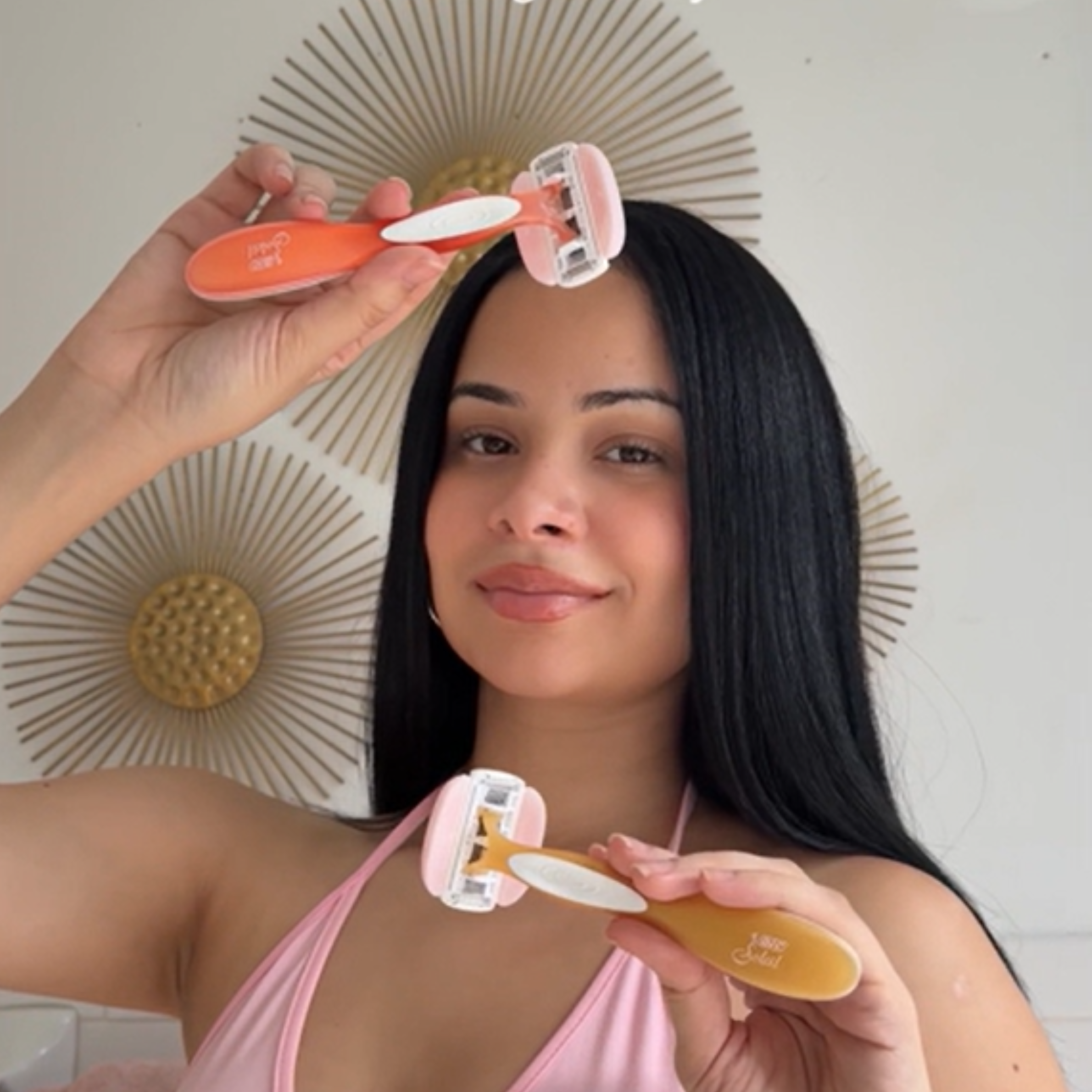 thumbnail video image 3 of BIC Soleil 5 Glide Women's 5-Blade Disposable Razors, 2 Count, 3 of 10