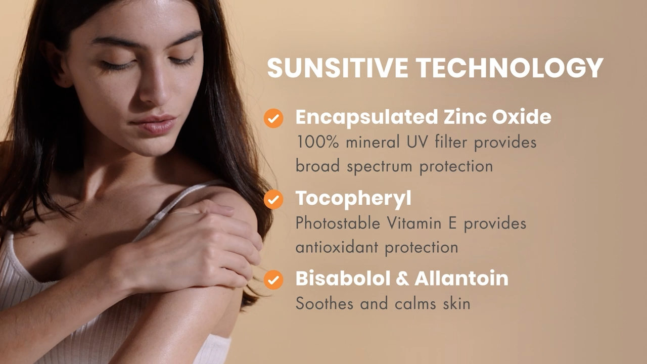thumbnail video image 2 of Avene Mineral Sunscreen SPF 50 Face and Body Lotion - Broad Spectrum SPF & Antioxidant Protection - Face & Body Sunscreen, 4.2 fl oz, 2 of 8