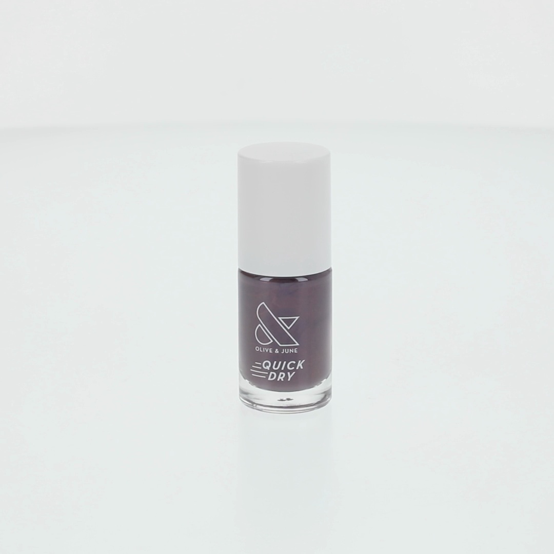 Olive & June, Quick Dry Nail Polish, Twilight, Iridescent Violet