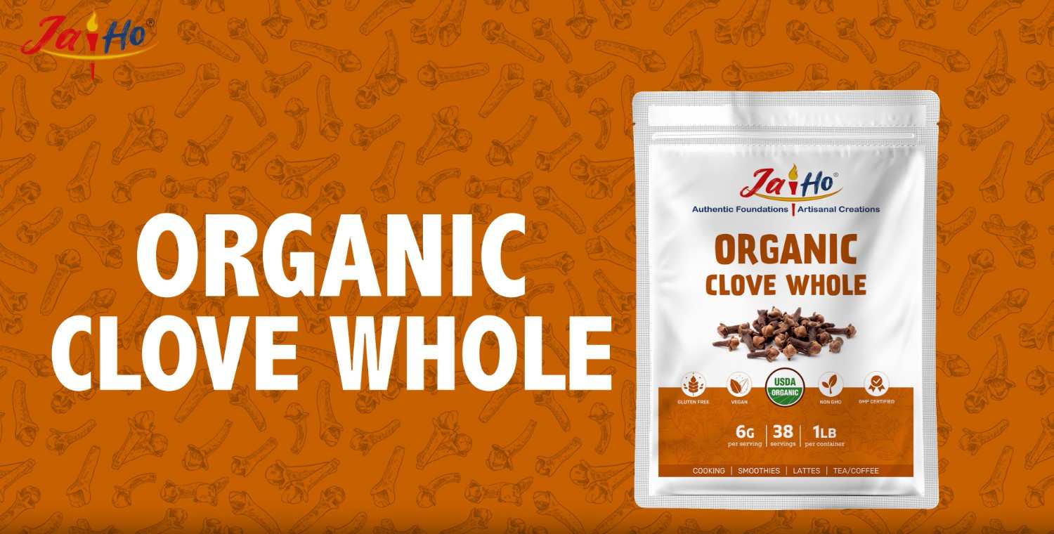 thumbnail video image 2 of Certified USDA Organic Clove Whole - 1 LB - Gluten Free, Vegan, Non-GMO - Resealable Zip Lock Pouch - By Jai Ho, 2 of 10
