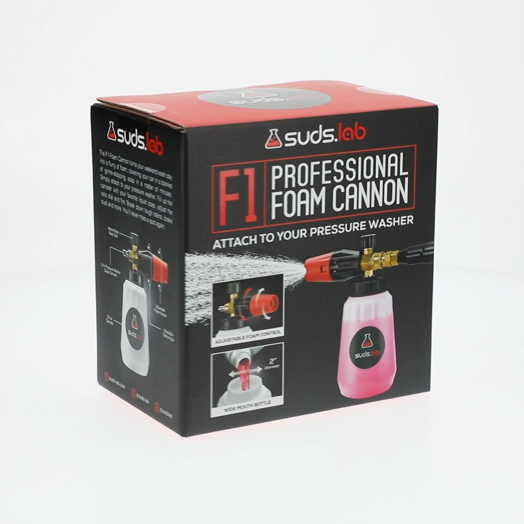 Suds Lab F1 Professional Foam Cannon Pressure Washer 32oz Bottle