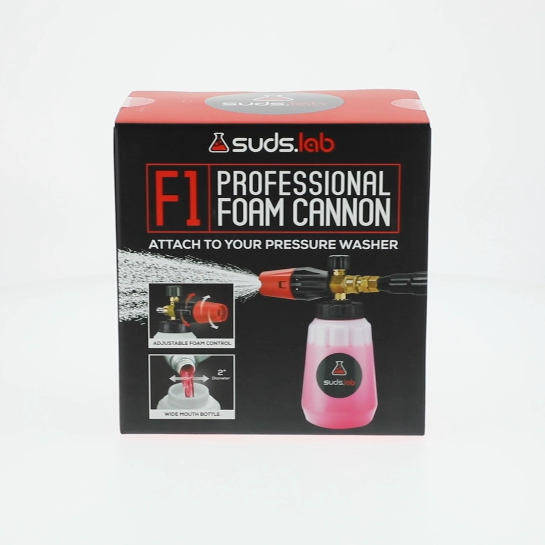 Suds Lab F1 Professional Foam Cannon Pressure Washer 32oz Bottle
