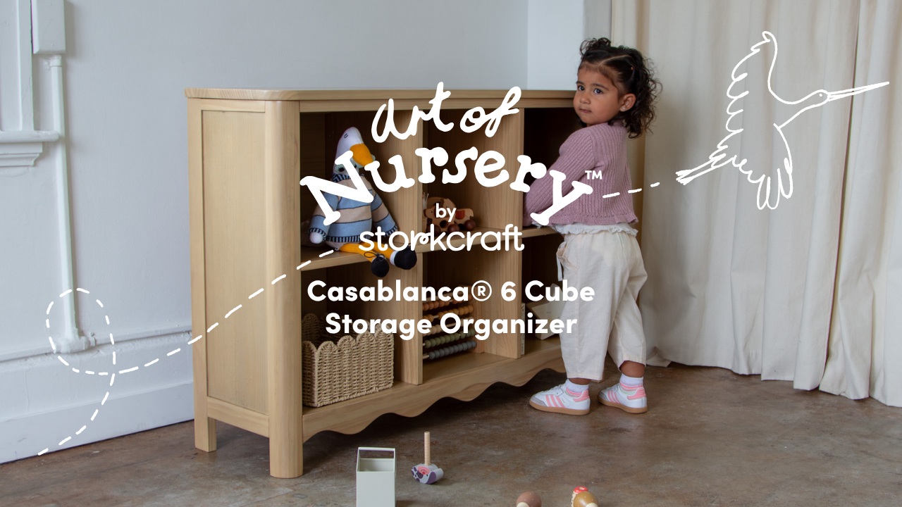 Art of Nursery by Storkcraft Casablanca 6 Cube Organizer Kids