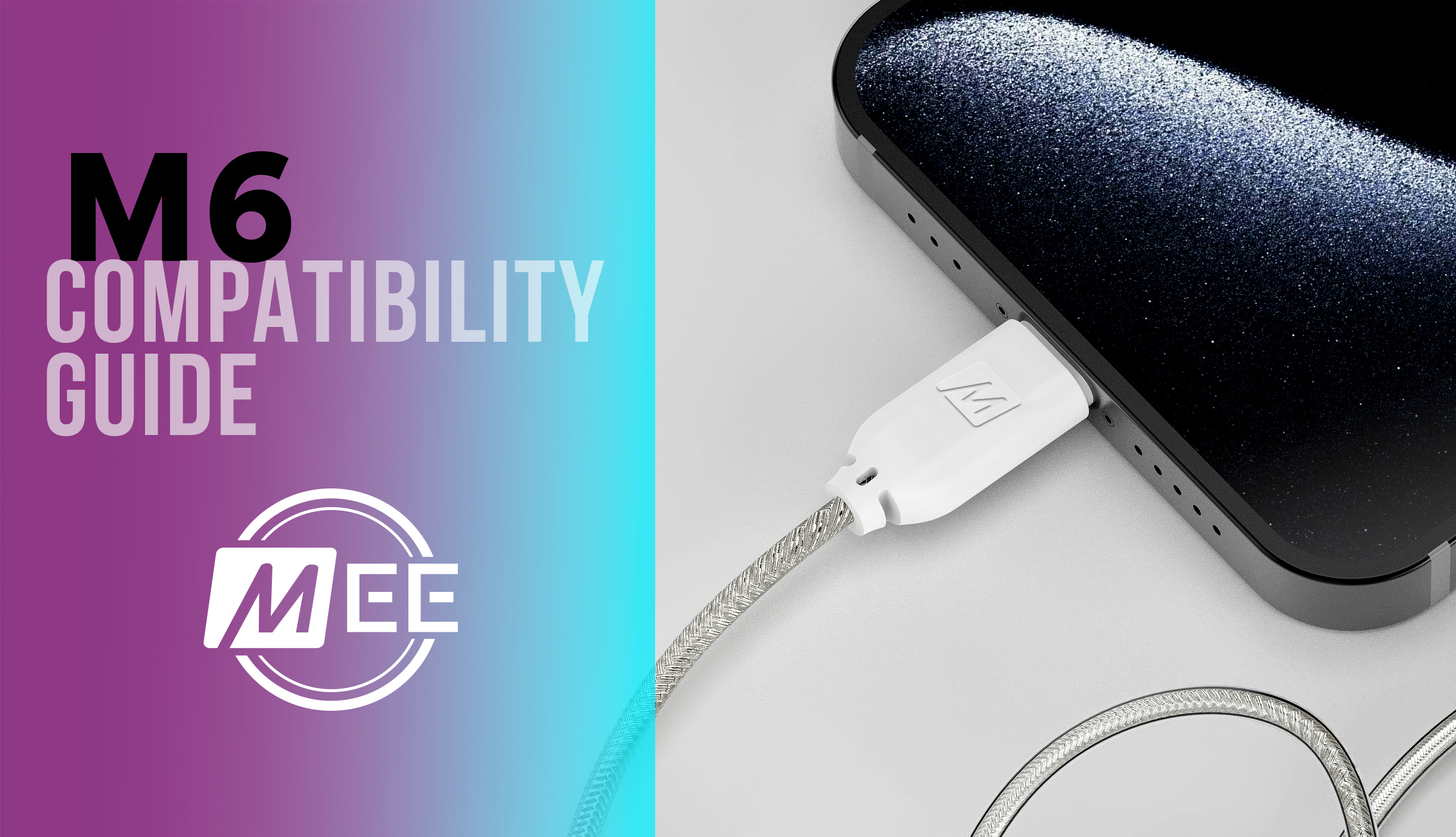 thumbnail video image 2 of MEE audio M6 USB Type C Wired Headphones Earphones for Running/Sport; USB-C Headset with Mic & Remote, 2 of 8