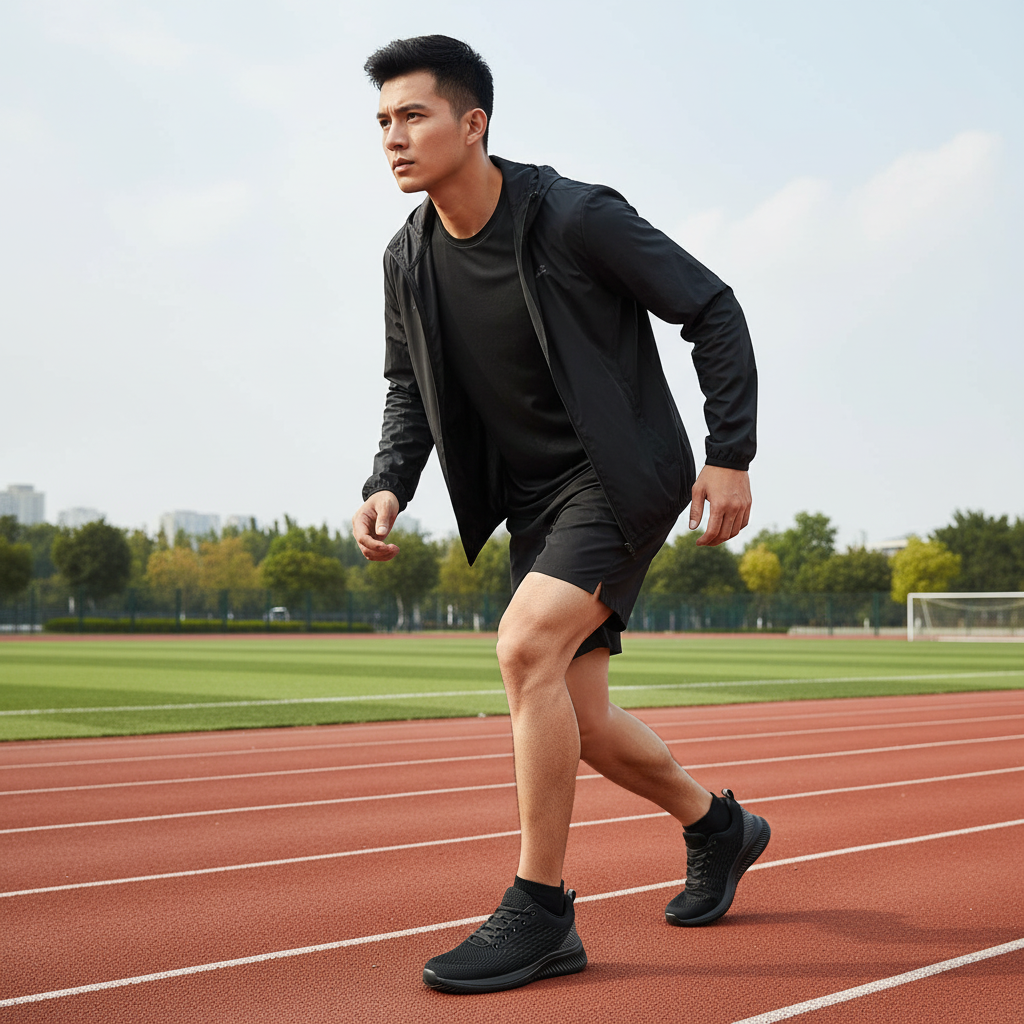 thumbnail video image 2 of YHOON Mens Shoes Casual Running Walking Shoes Sneakers Gym Tennis Slip On Shoes Grey Size 10.5, 2 of 8