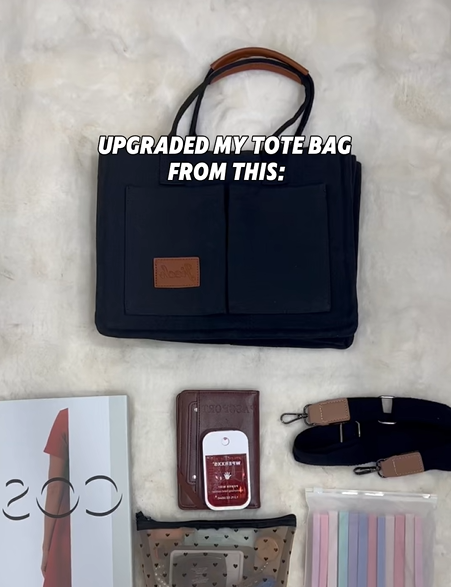 thumbnail video image 2 of Canvas Tote Bags with Pockets Women's Everyday Satchel Handbag with large compartments for work school travel, 2 of 7