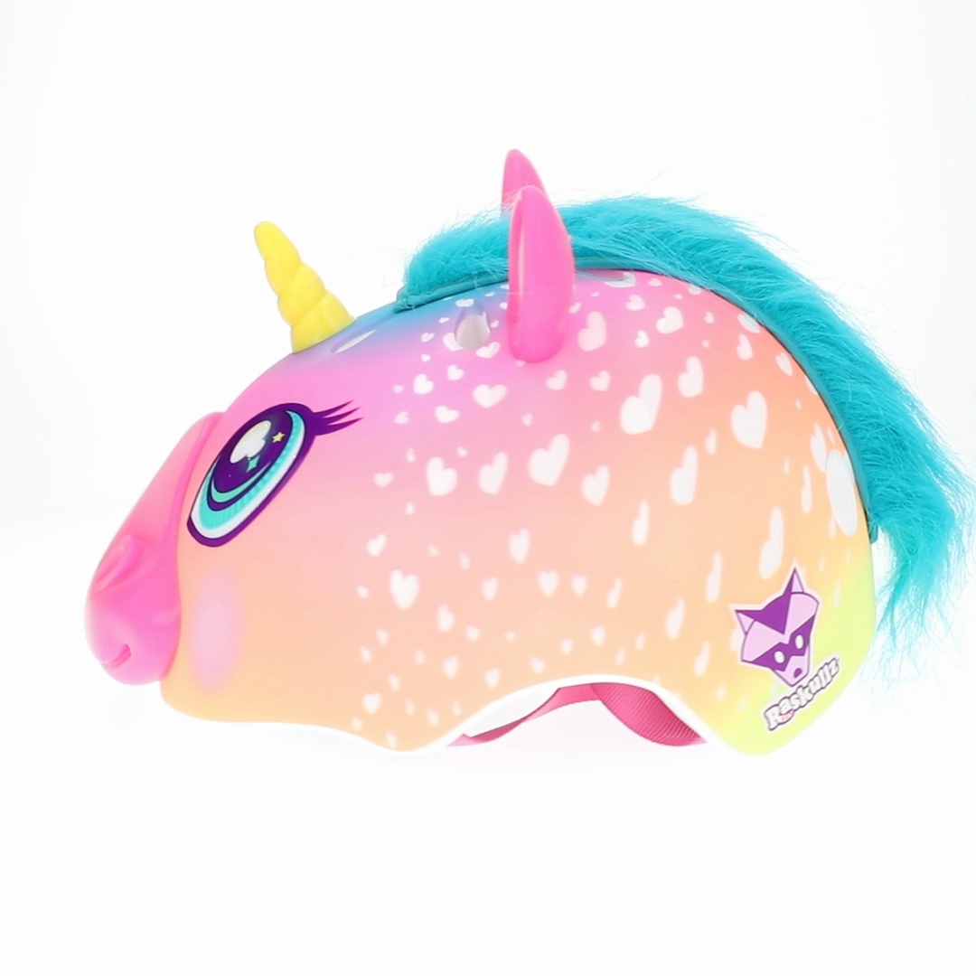 Raskullz Super Rainbow Unicorn Hair Bike Helmet, Child 5+ (50-54cm) - Walmart.com Raskullz Super Rainbow Unicorn Hair Bike Helmet, Child 5+ (50-54cm) - Walmart.com