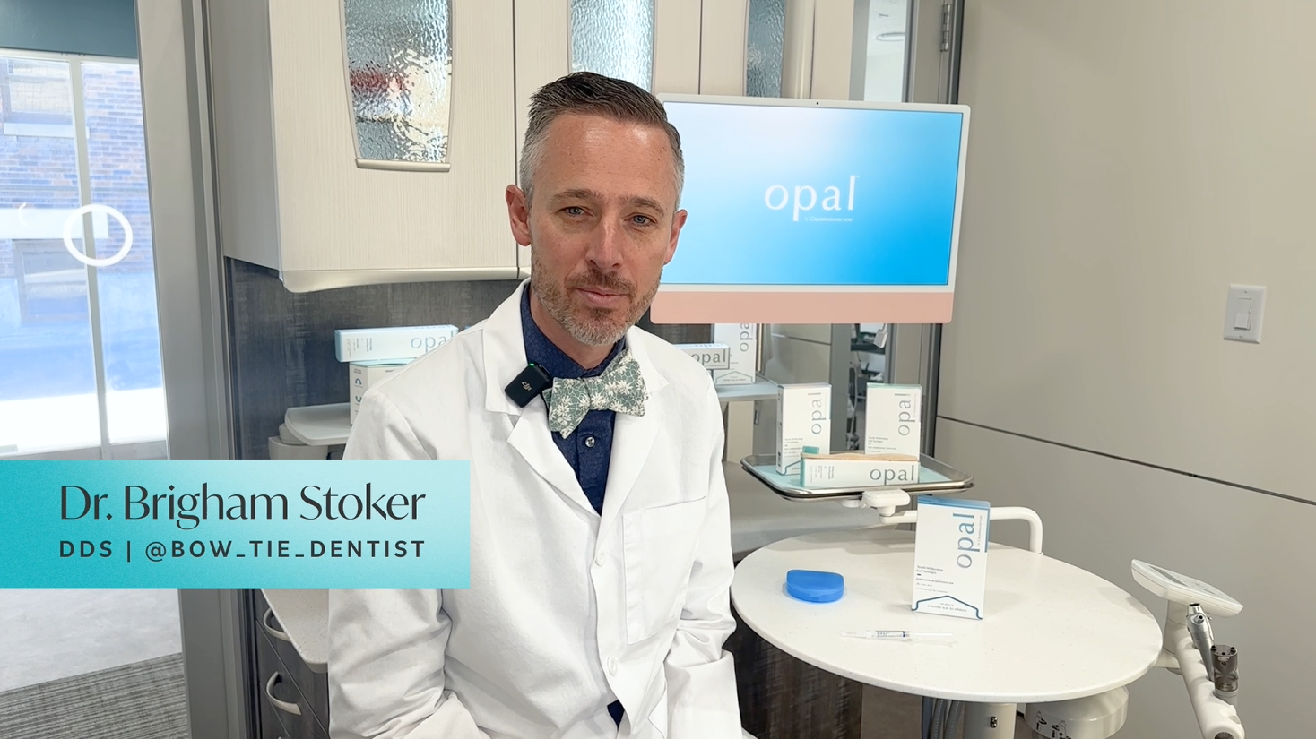 thumbnail video image 2 of Opal by Opalescence 15% Teeth Whitening Gel Refill Syringes (1 Pack / 4 Syringes) Mint Dental Kit, 2 of 9