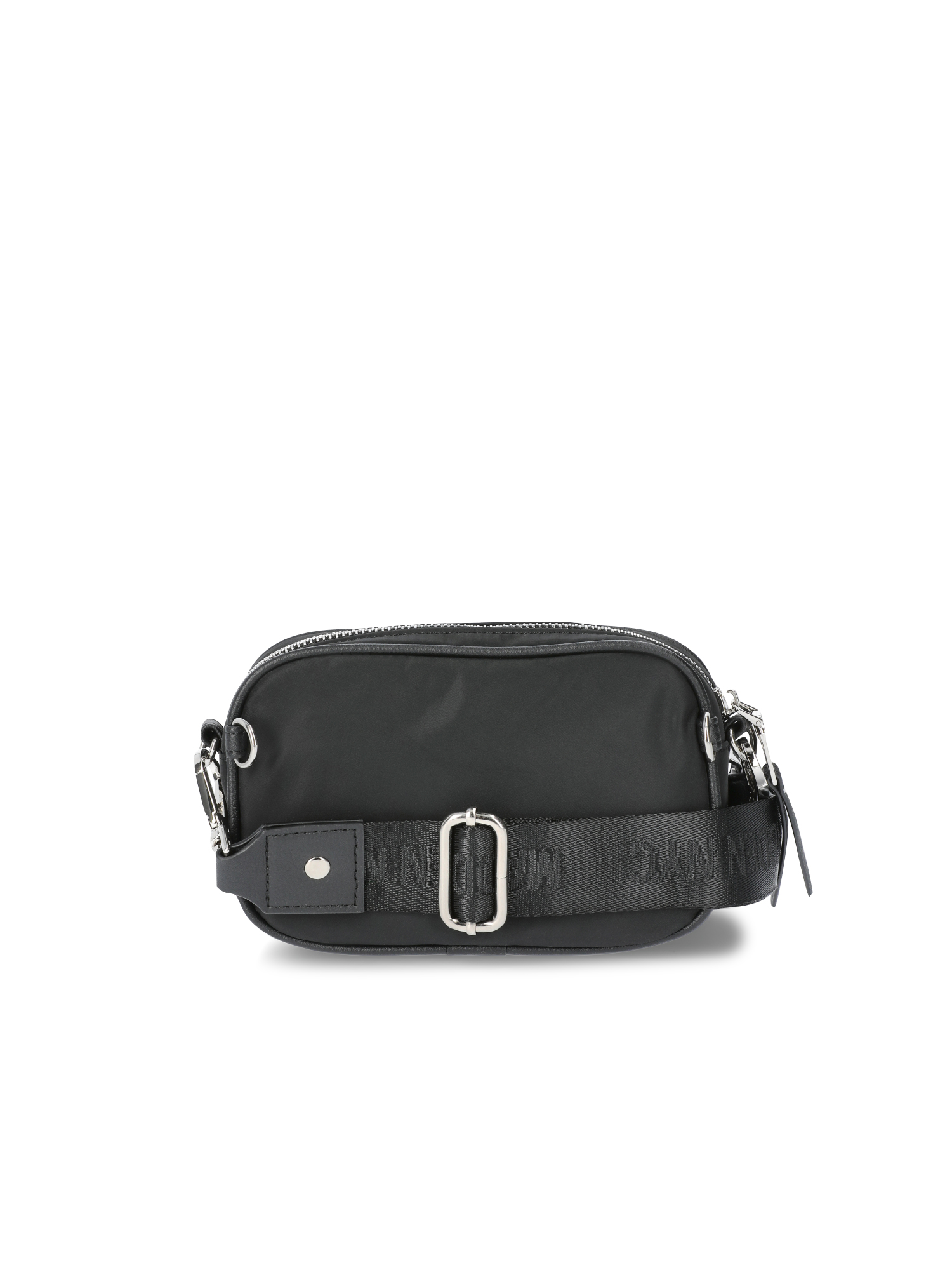 Wallet body bag／ミニポーチ付／black mesh cf980d80-4337-4b21-b8cc-
