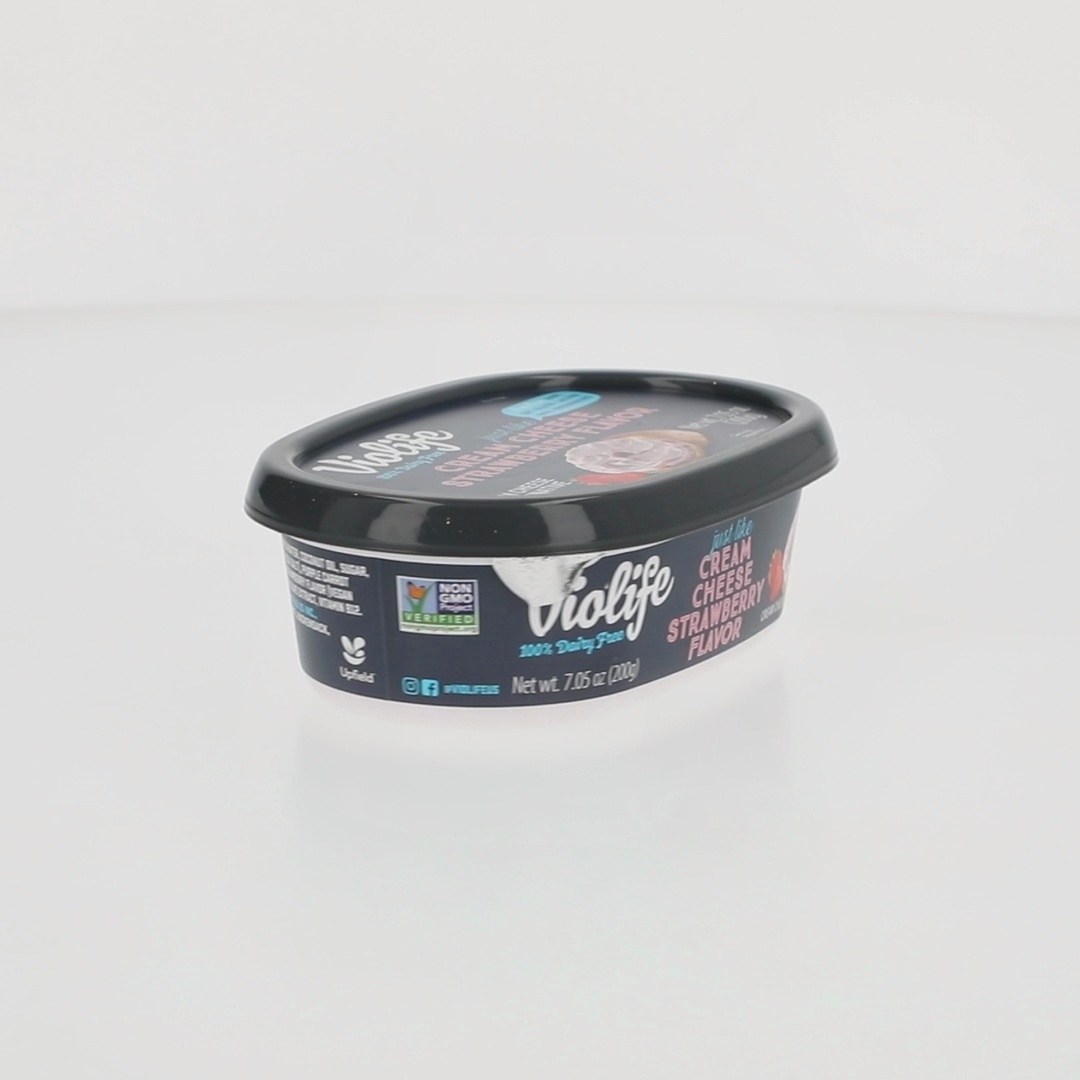Violife Just like Cream Cheese, Dairy-Free Strawberry Cream Cheese