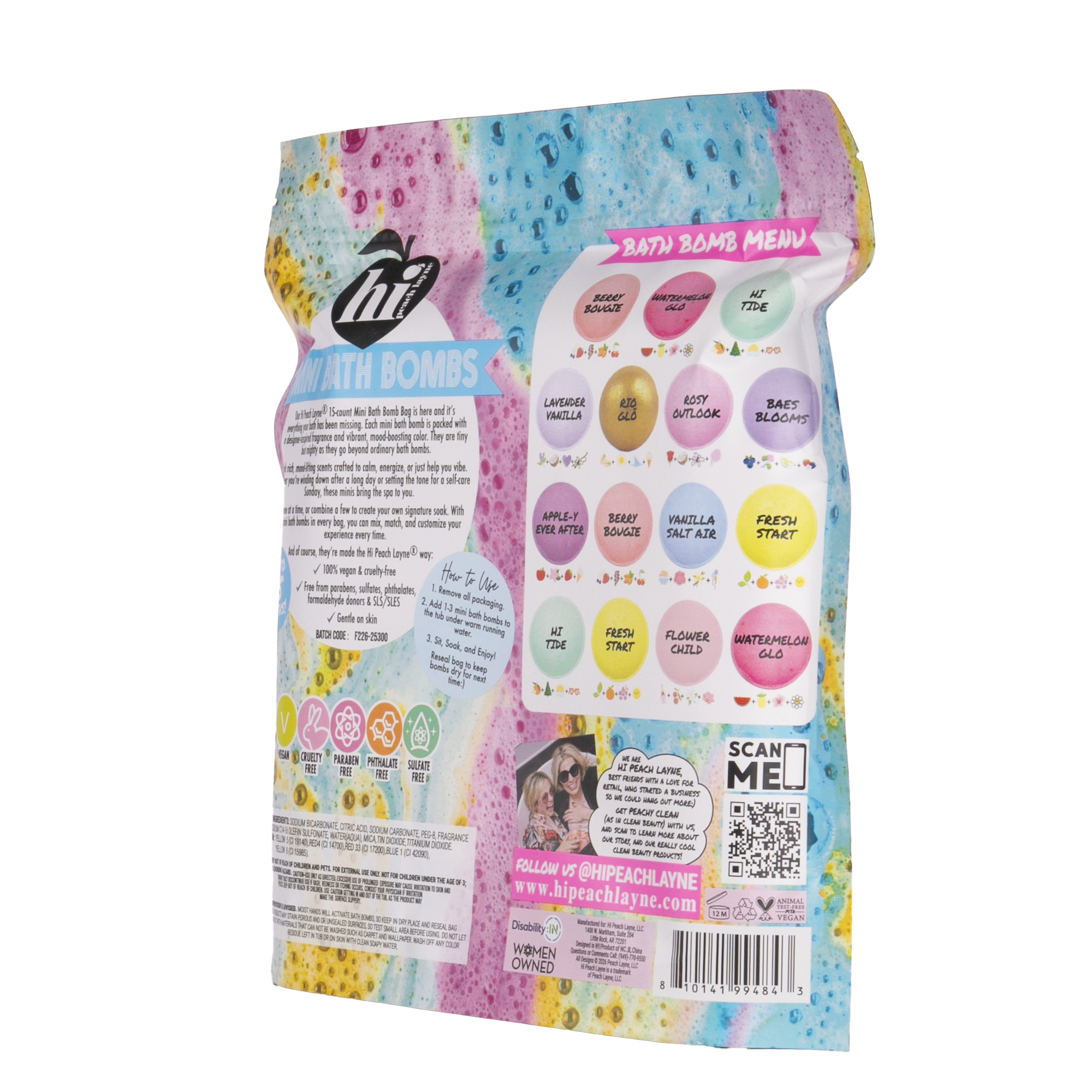 ユーミ☆インディバ　クリーム　INDIBA 5本セット➕おまけ Hi Peach Layne 15-Count Mini Bath Bomb Bag - Walmart.com