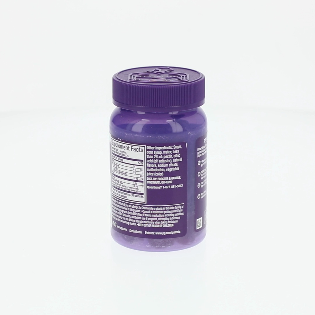Vicks Kids Melatonin Gummies Berry Flavor 0.5mg Supports Sleep