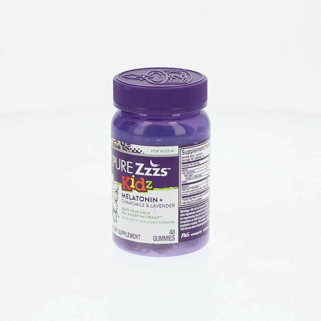 Vicks Kids Melatonin Gummies Berry Flavor 0.5mg Supports Sleep