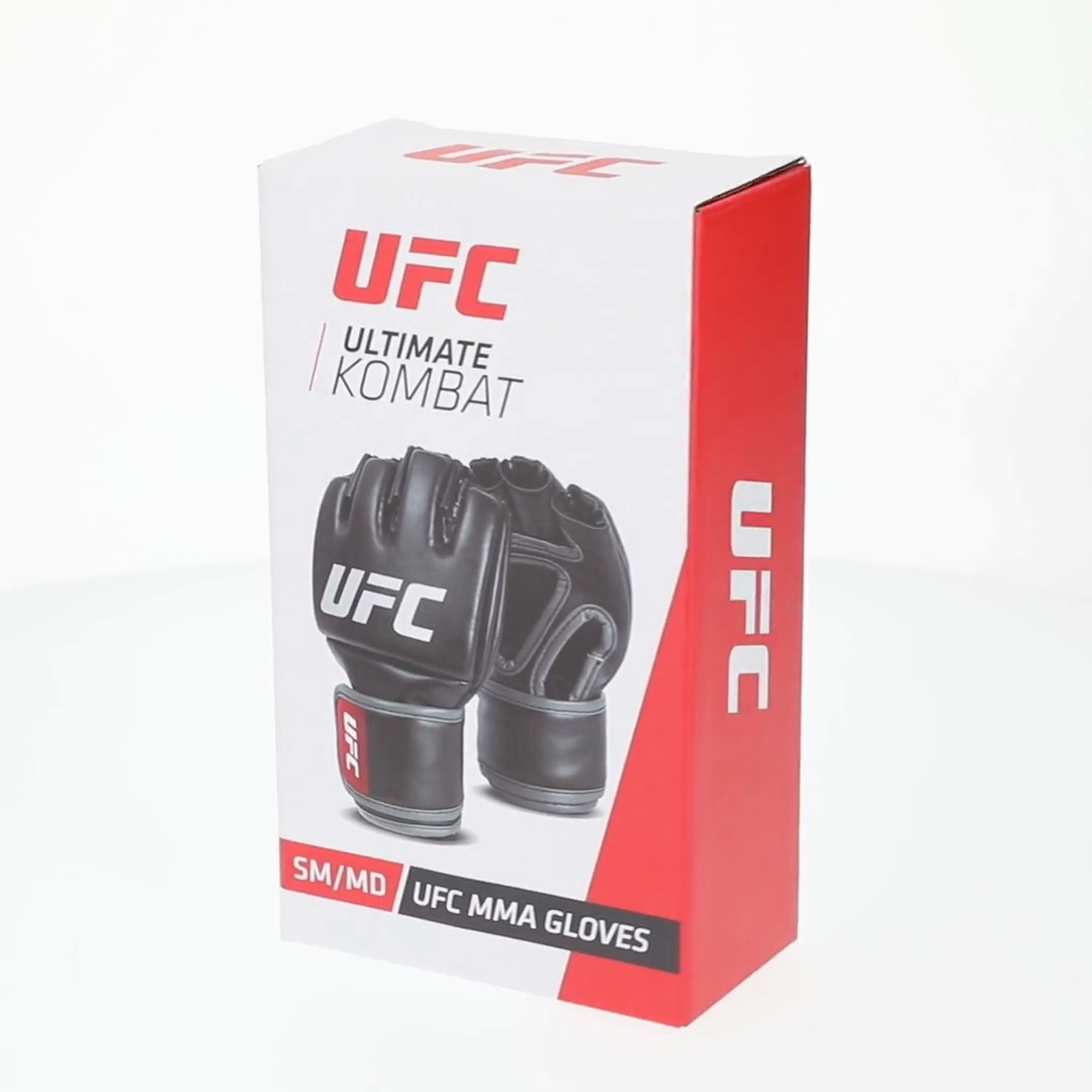 UFC MMA Adult Adjustable Molded Foam Boxing Gloves 2 Piece