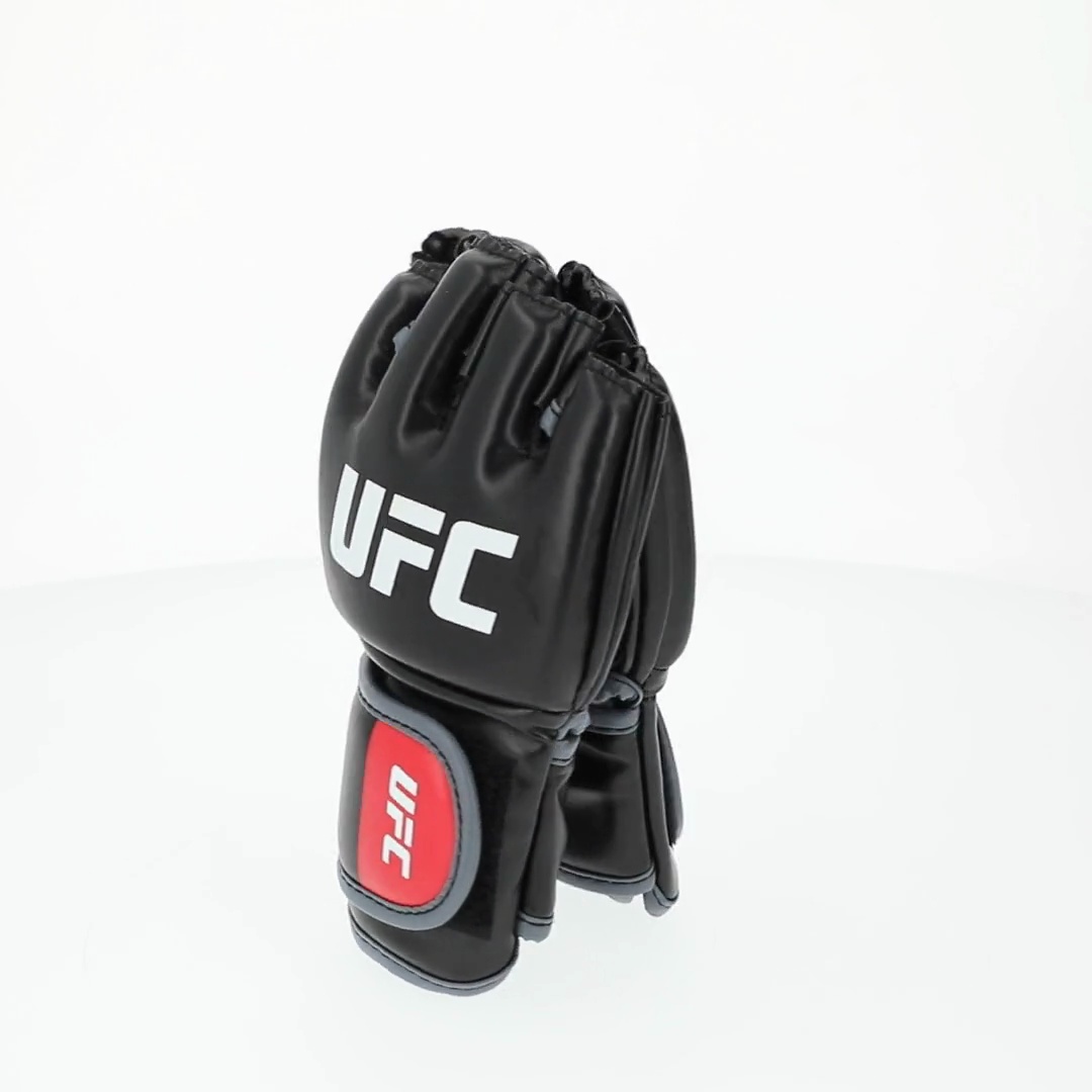UFC MMA Adult Adjustable Molded Foam Boxing Gloves 2 Piece