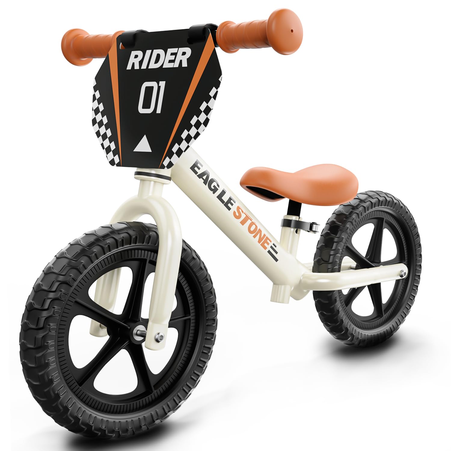 thumbnail video image 2 of EagleStone Toddler Balance Bike – No-Pedal Riding Toy for Kids Ages 2-5, Adjustable Seat, Lightweight Training Bike for Boys & Girls, 2 of 7