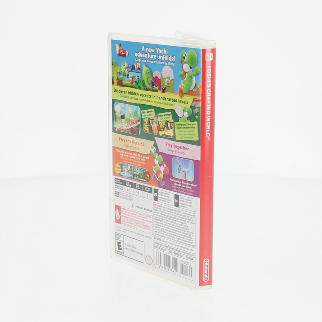 Nintendo's Yoshi's Crafted World Game, Adventure and Puzzles, for