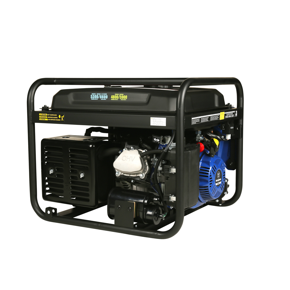 Westinghouse 6,600-Watt Dual Fuel Portable Generator with Remote Start, RV  and Transfer Switch Outlets and CO Sensor WGen5300DFc - The Home Depot