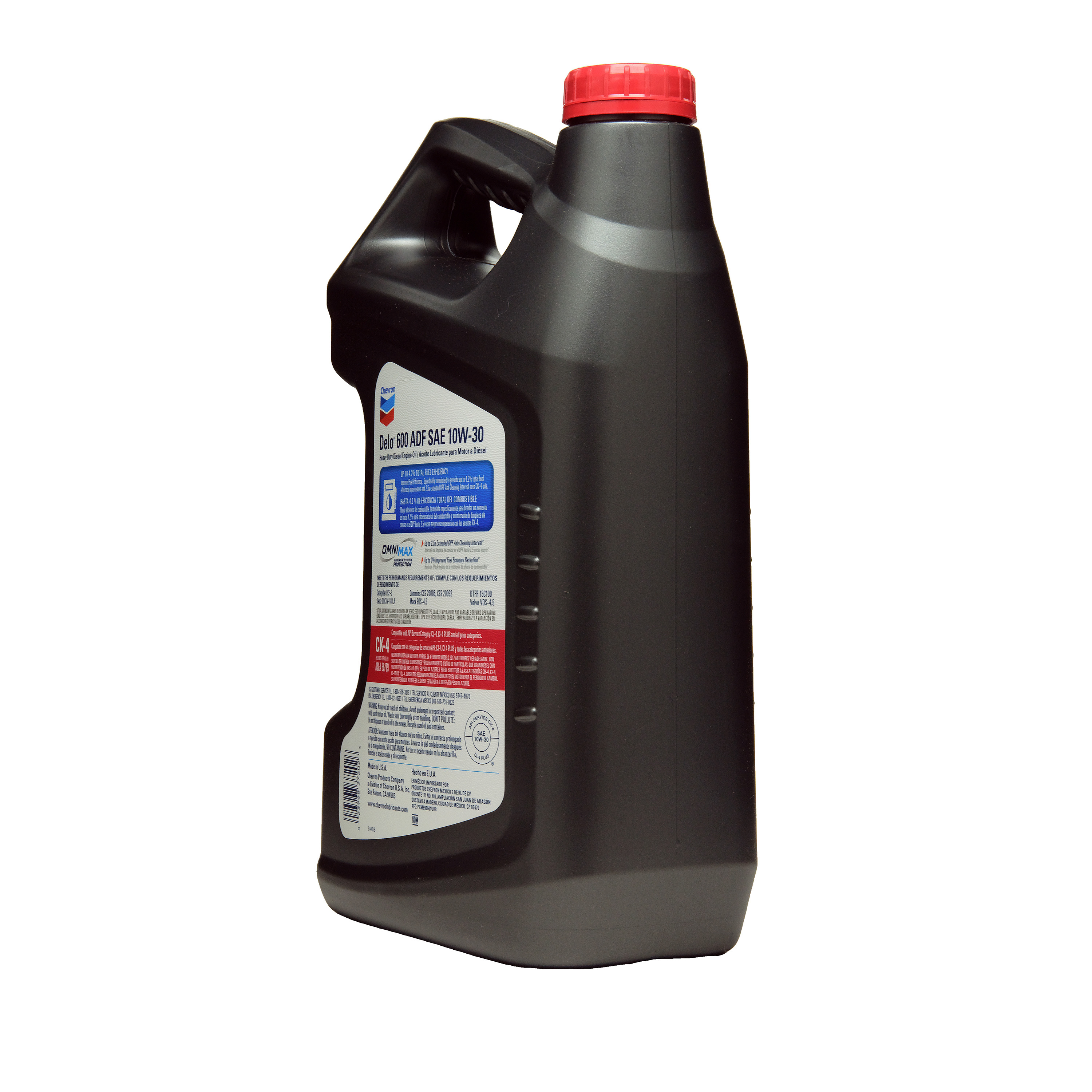 Chevron Delo ADF 10W-30 Heavy Duty Synthetic Blend Diesel Motor