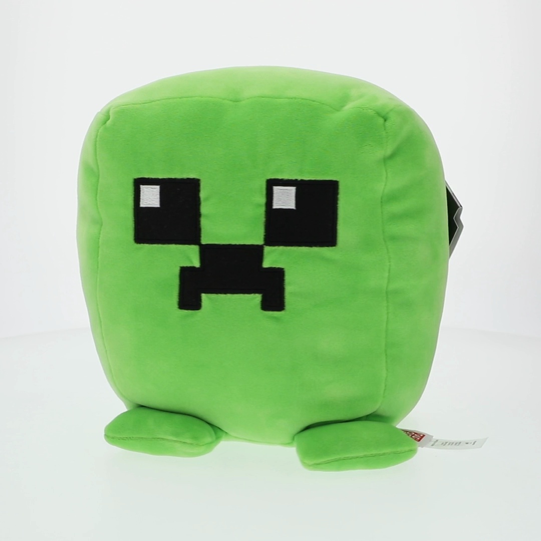 Minecraft Cuutopia 10-in Creeper Plush Pillow Doll, Collectible