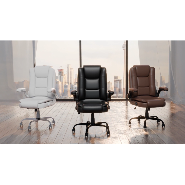 Waleaf Executive Office Chair, Ergonomic High Back, Adjustable