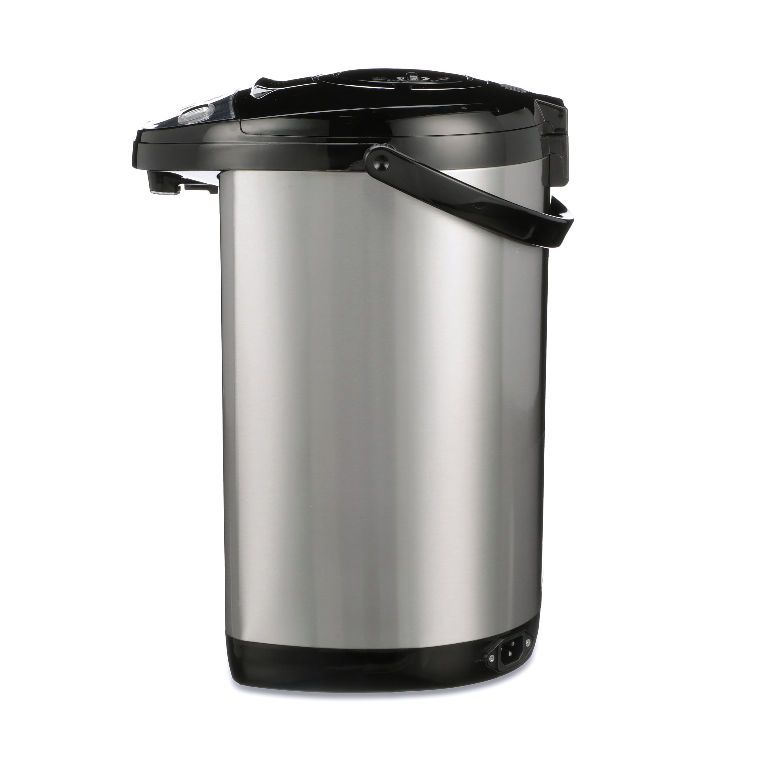 Chefman 22.4-Cup Stainless Steel Corded Electric Hot Water Pot Urn With  Auto and Manual Dispense Buttons With Safety Lock RJ16-LOCK - The Home Depot