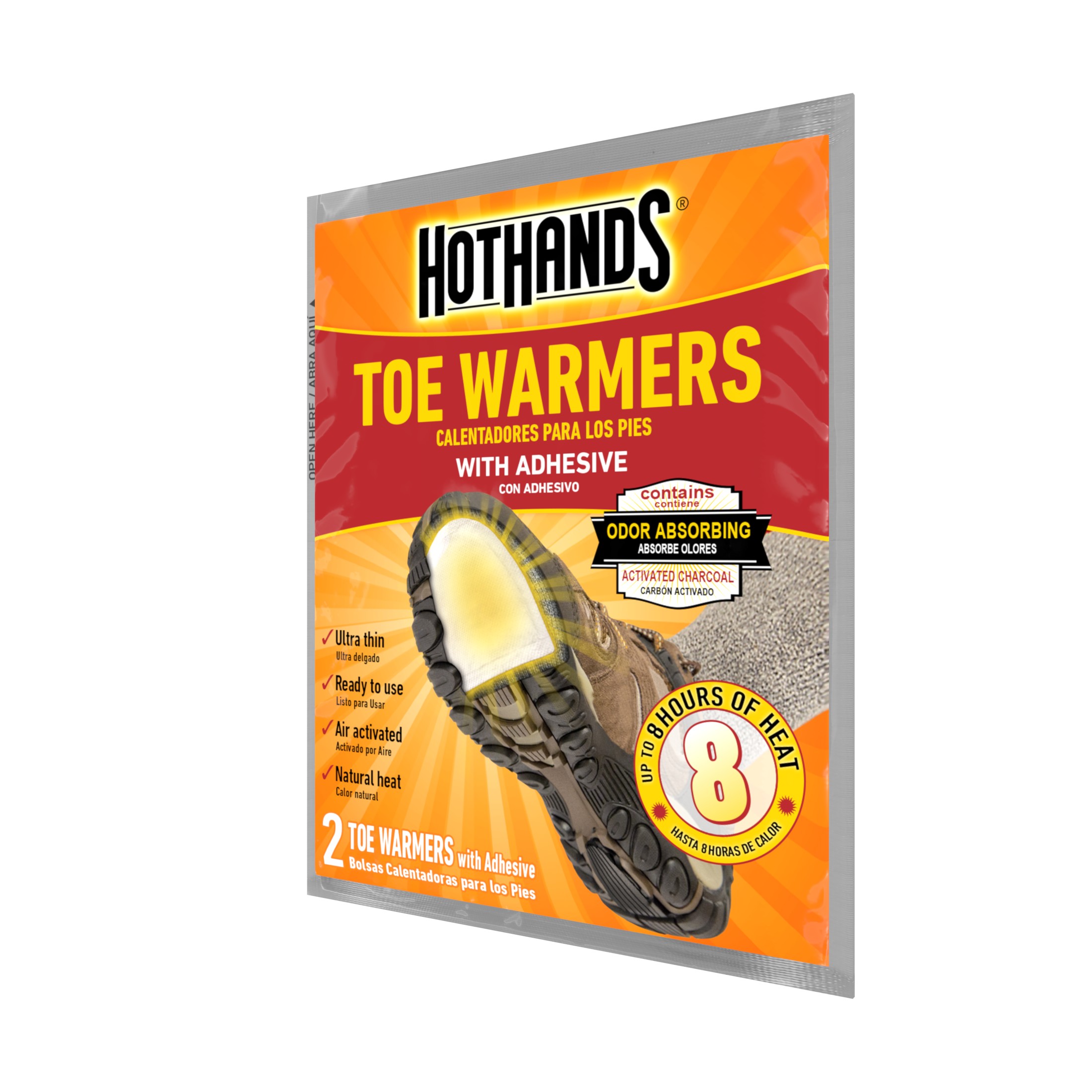 HotHands Insole Foot Warmer 80 Pair Value Pack - Adhesive Warmers For Shoes, Up To 9 Hours Of Heat 5 thumbnail image
