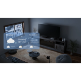 Walmart Black Friday Deals 2025 - Waleaf LED Light Fireplace TV Stand, with 36''Fireplace for TVs up to 80 inch - Walmart.com