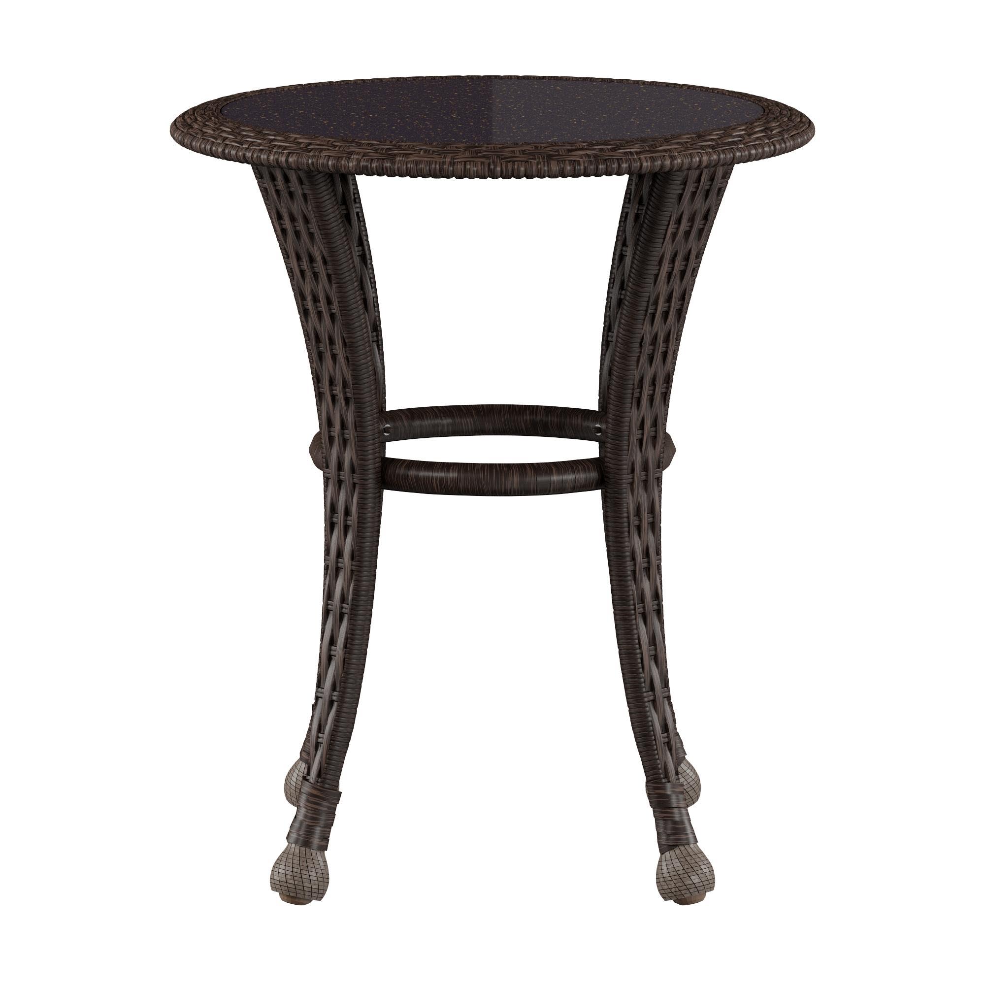 Better Homes And Gardens Azalea Ridge 20 Round Outdoor Side Table Walmart Com Walmart Com