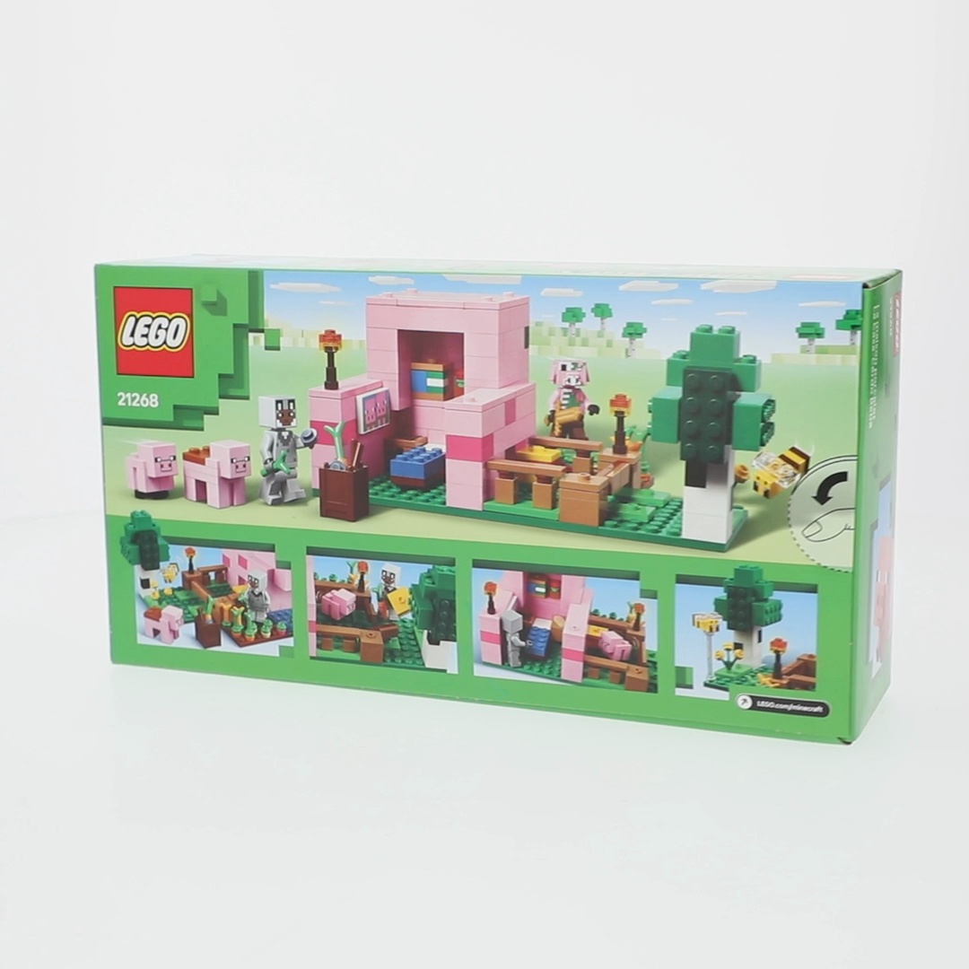 LEGO, Minecraft The Baby Pig House Toy Set, 21268, Building