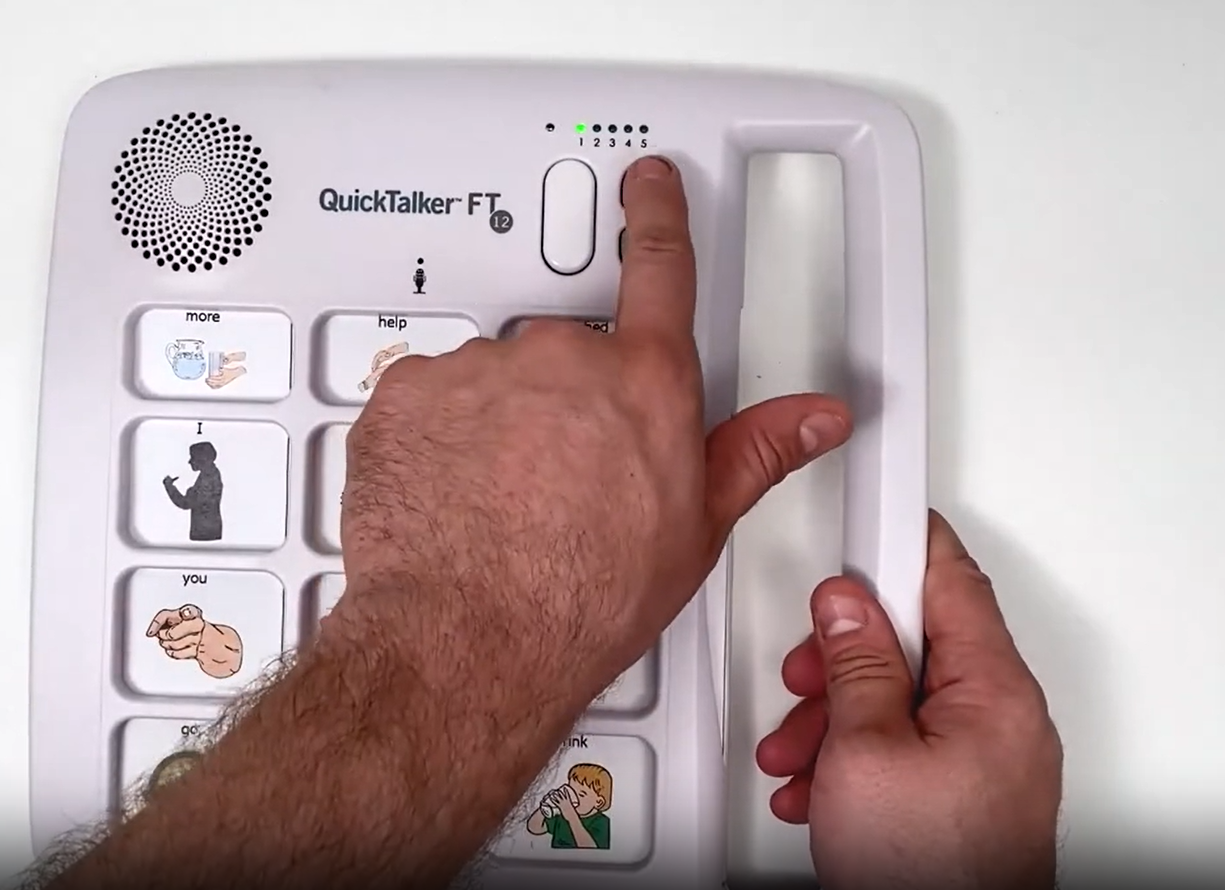 AbleNet QuickTalker 12 10000037 Interactive Electronic Learning System ...