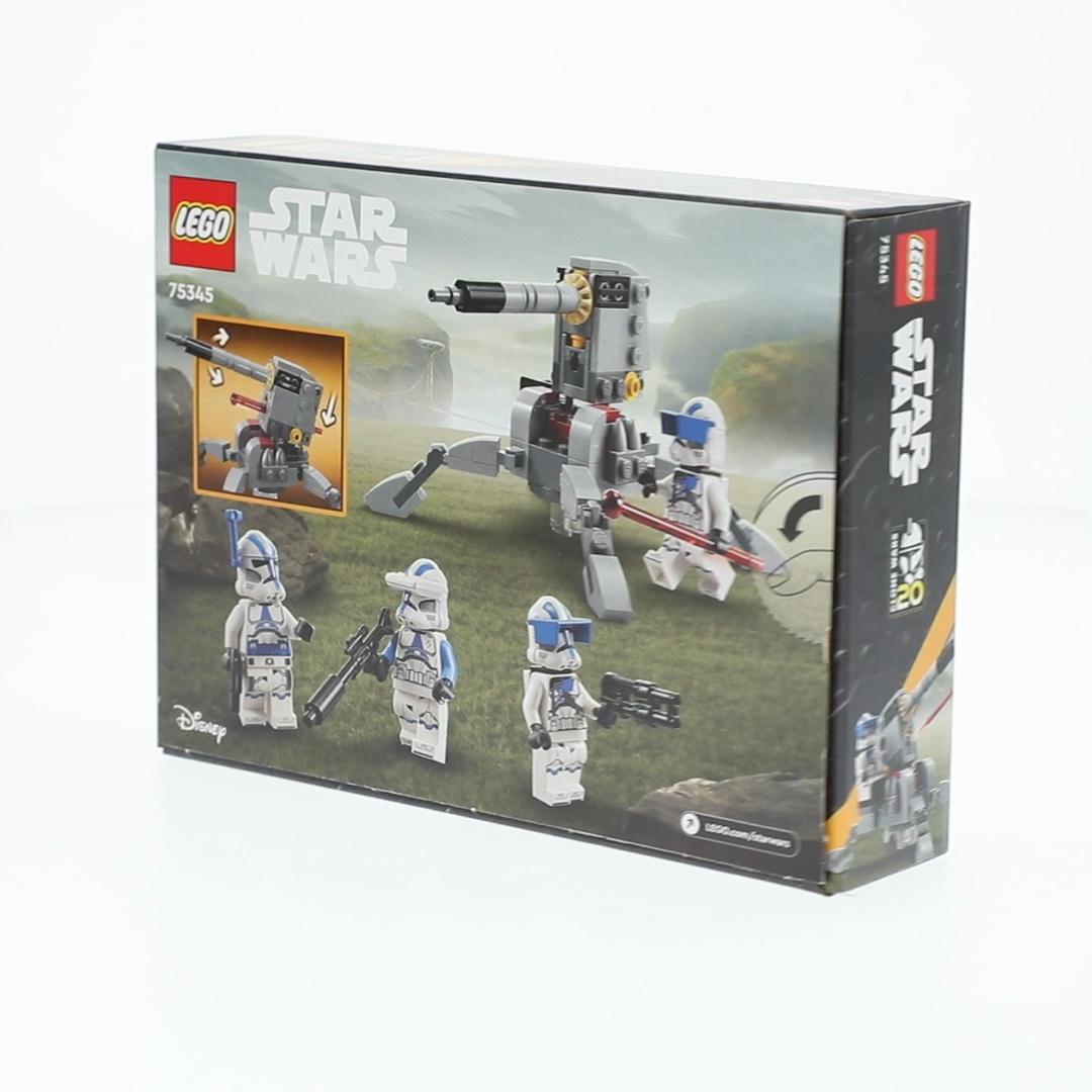 LEGO Star Wars 501st Clone Troopers Battle Pack 75345 Toy Set with