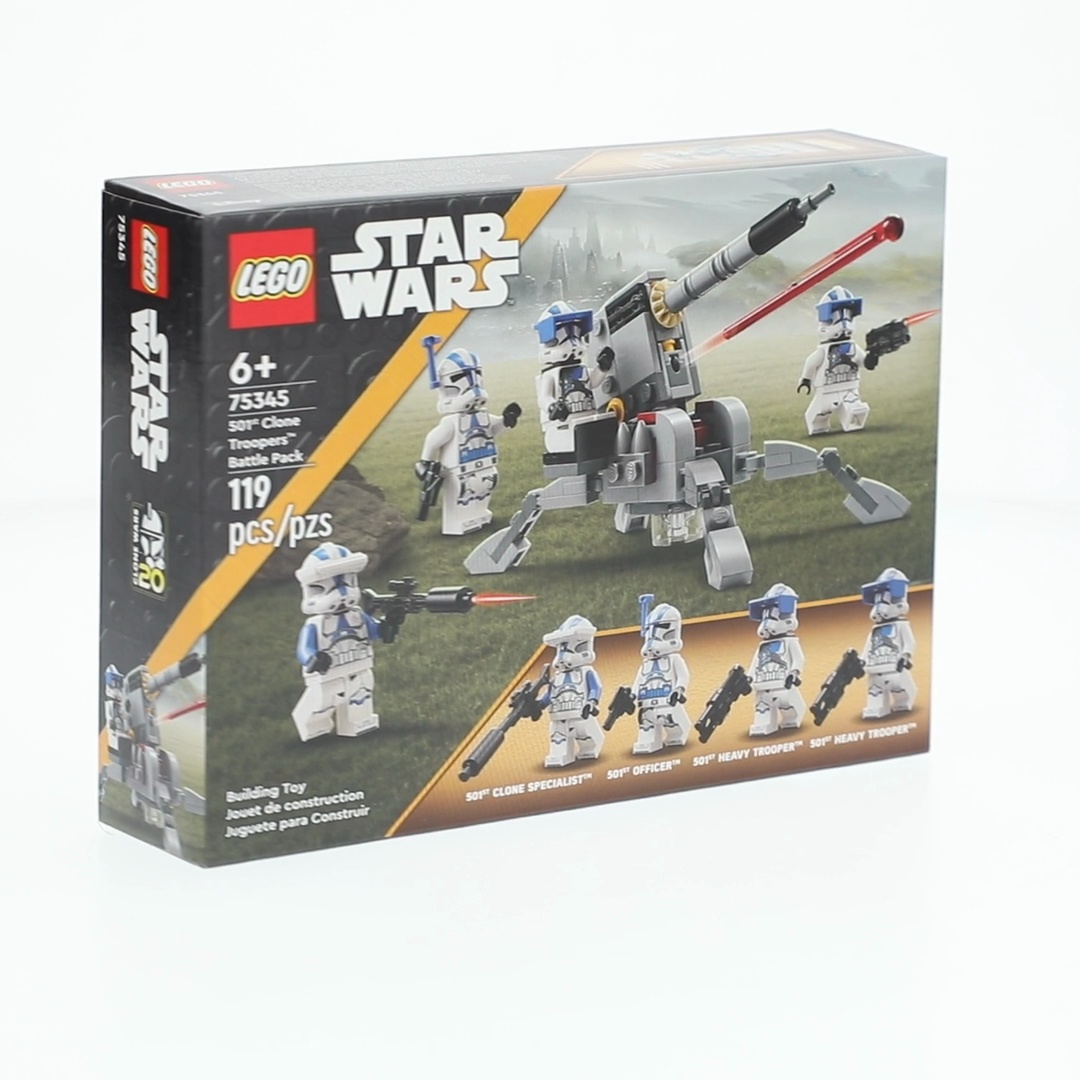 LEGO Star Wars 501st Clone Troopers Battle Pack 75345 Toy Set with