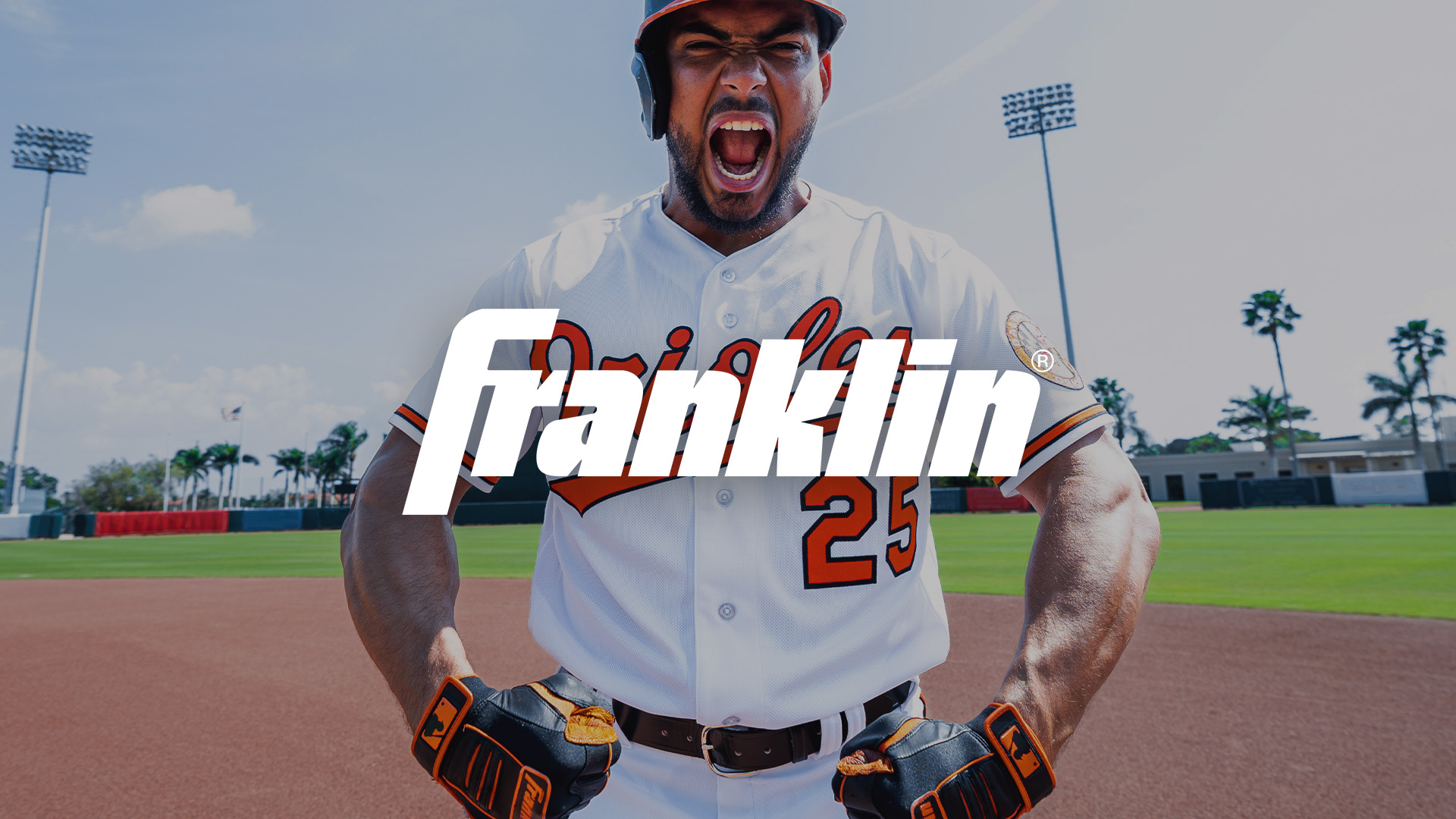 thumbnail video image 2 of Franklin Sports MLB Batting Gloves - CFX Pro PRT Heavy Duty Protective Baseball + Softball Batting Gloves - Adult Padded Reinforced Leather - Adult Small - Black + Gold, 2 of 10