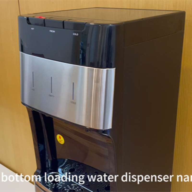 thumbnail video image 2 of VECYS Bottom Loading Water Dispenser, Hot Cold Room Temp with Child Lock, 2 of 8