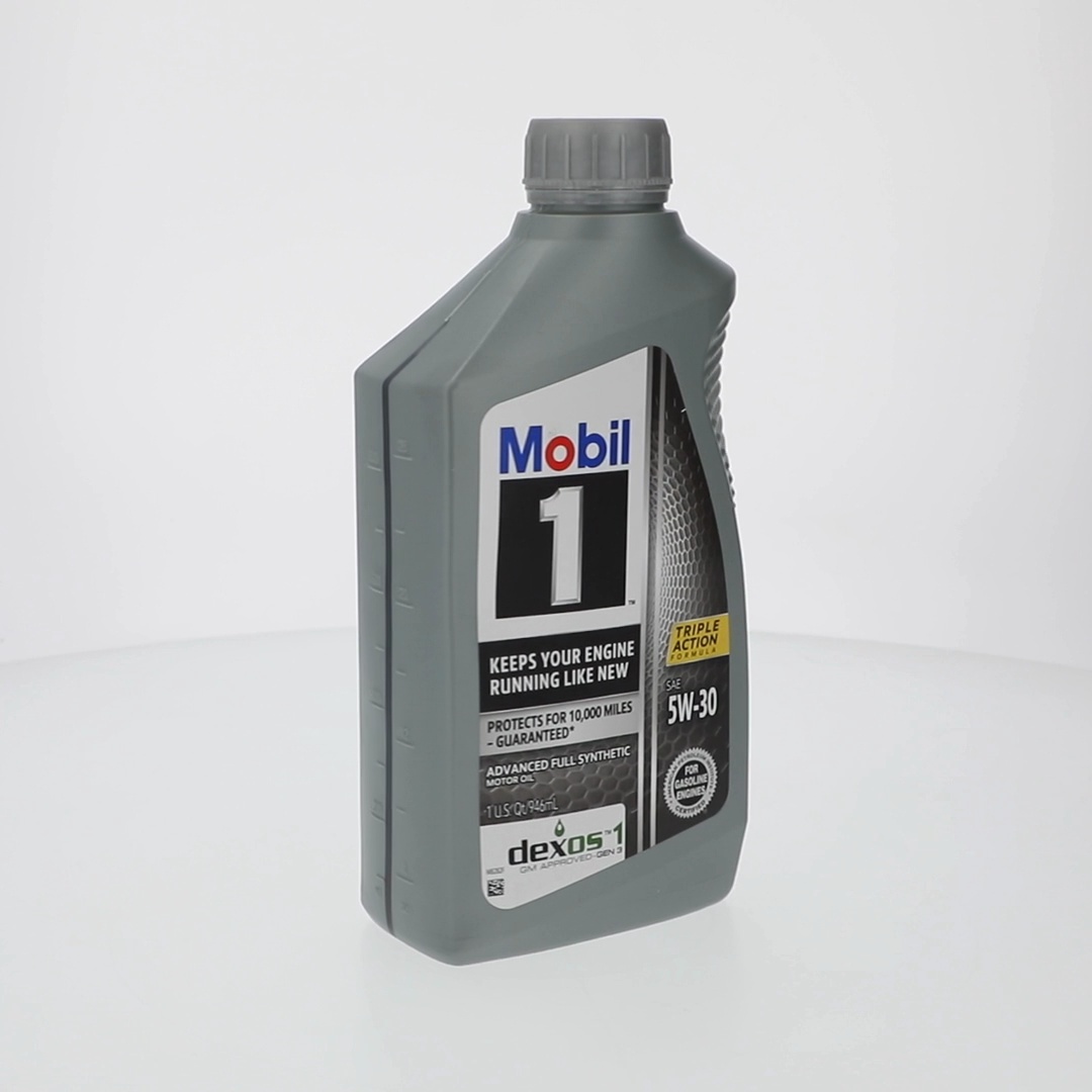 Mobil 1 Advanced Full Synthetic Motor Oil 5W-30, 1 Quart, Up to