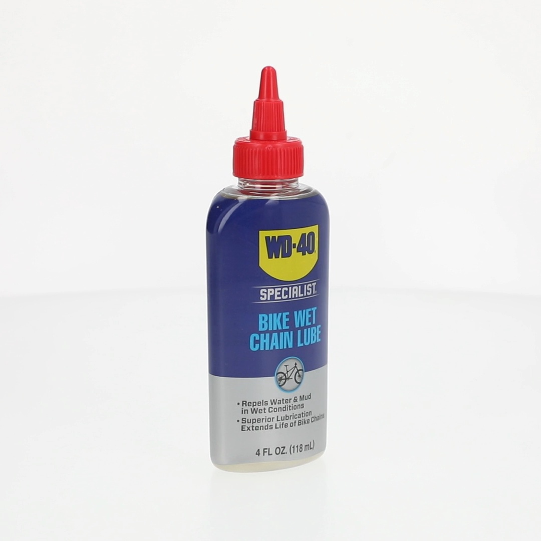 WD-40 BIKE Wet Chain Lube 4 fl oz Water-Repellent Bicycle Lubricant for  Muddy and Extreme Conditions - Walmart.com