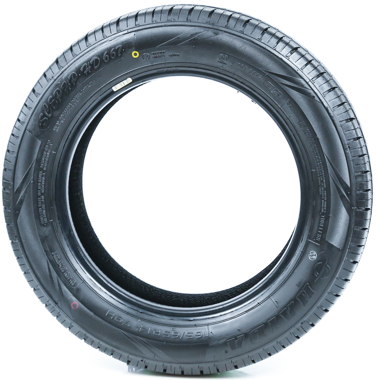 Haida, Passenger Tire, All Season, 165/65R14, 79H, Black - Walmart.com