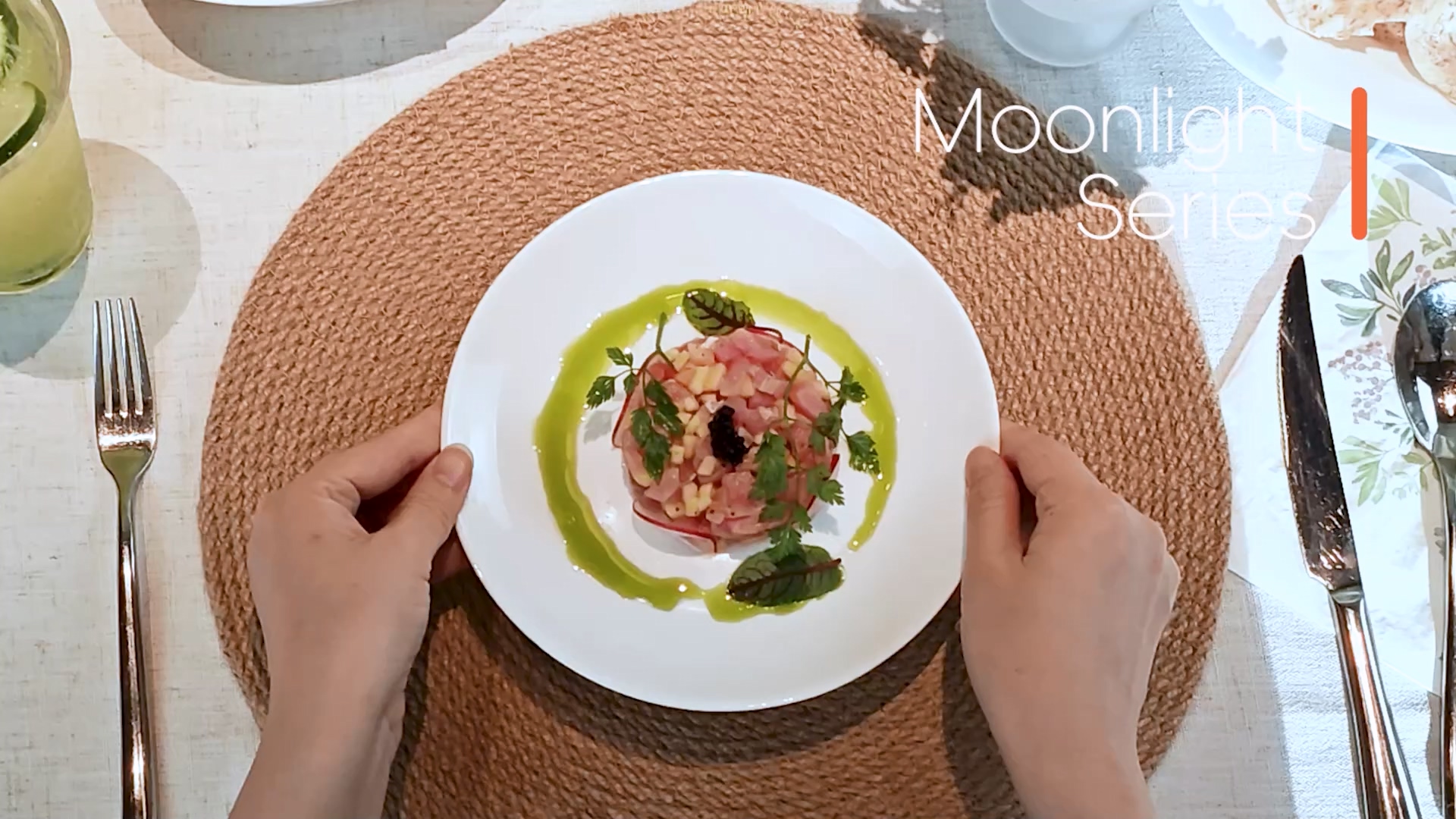 LaGlint Dinnerware Sets Black Opal Glass, Dishwasher and Microwave Safe ...