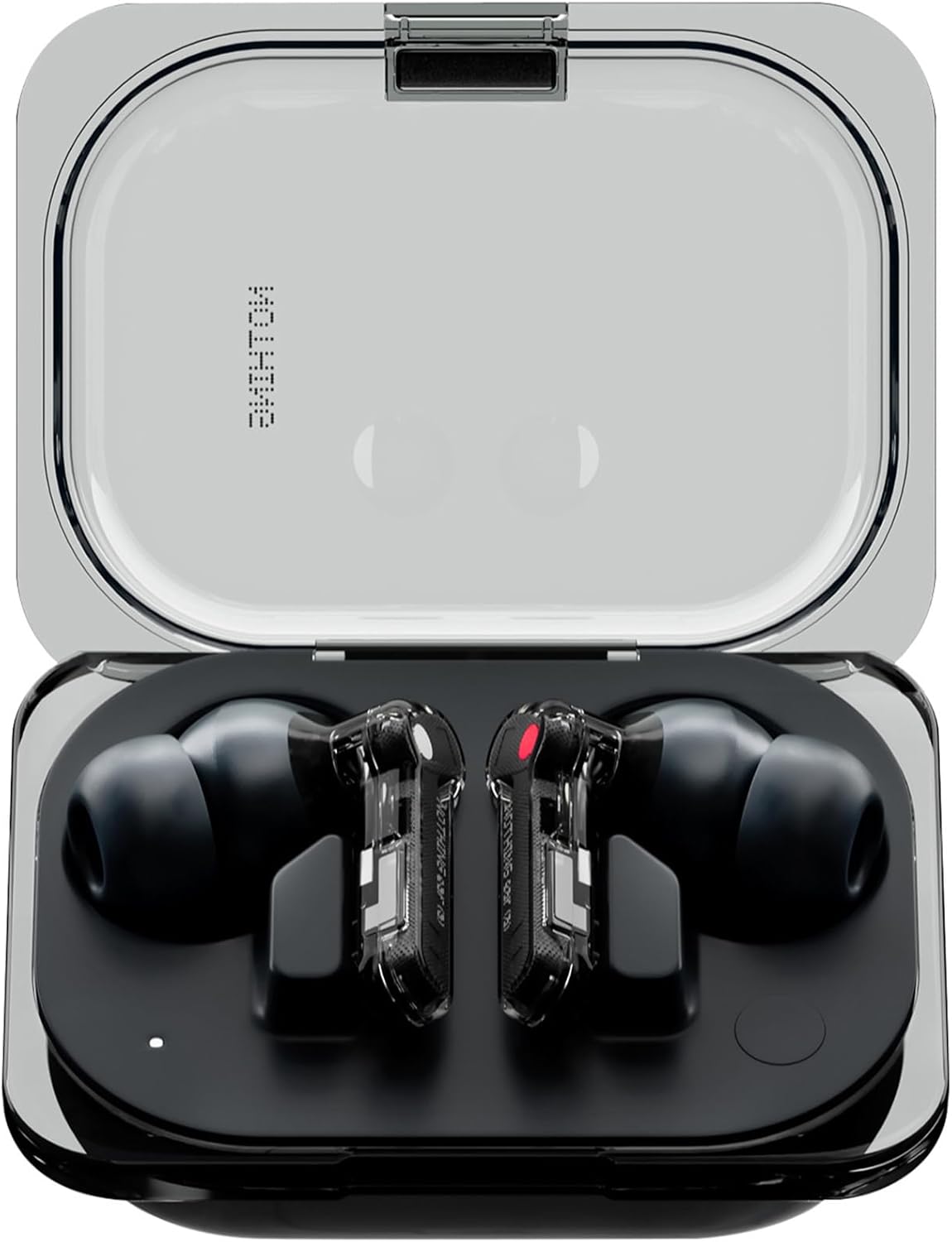 thumbnail video image 2 of Nothing Ear (a) Wireless Earbuds, 45dB Hybrid Noise Cancelling Earbuds, Hi-Res Audio, Advanced Equaliser, Dual Connect, 6 Mics, 42.5H Playtime Earbuds Wireless Bluetooth Black, 2 of 11