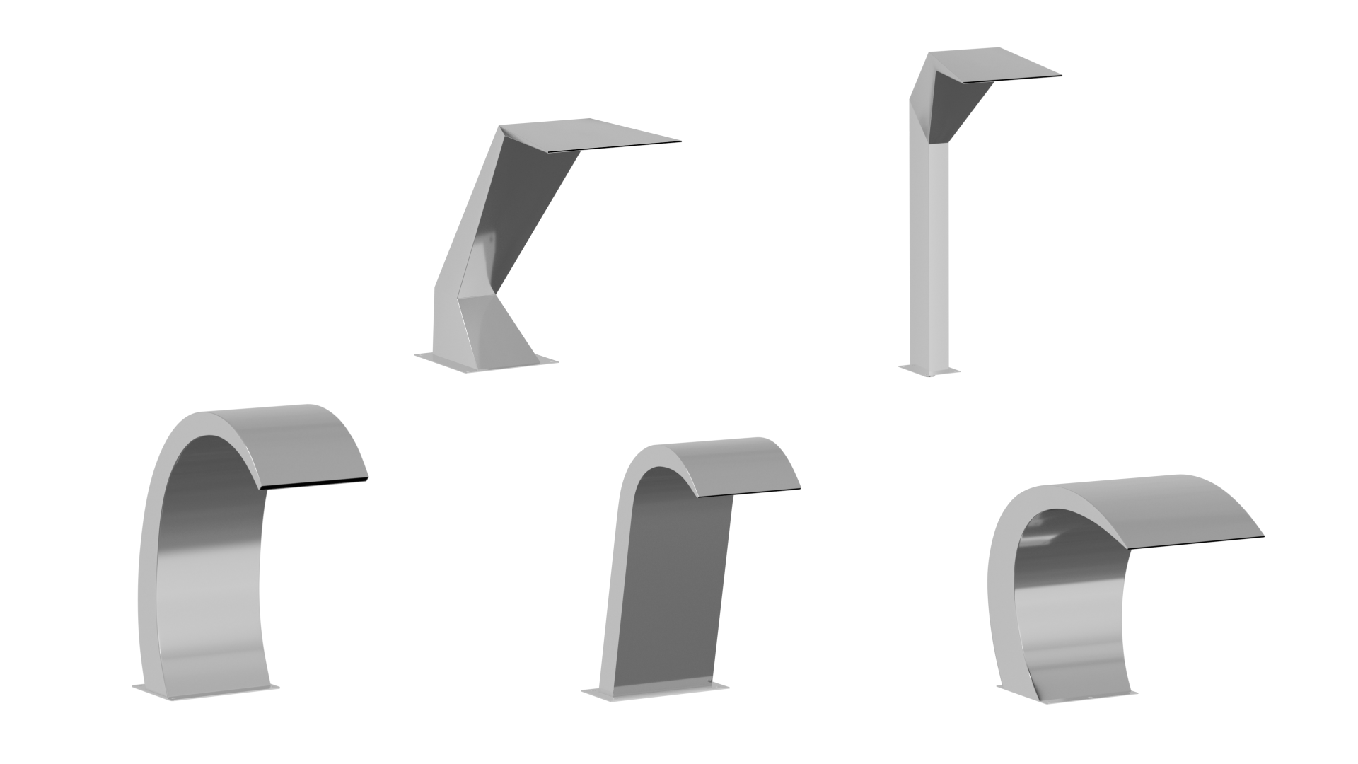 thumbnail video image 2 of vidaXL Pool Fountain Waterfall Fountain Water Feature Stainless Steel Silver, 2 of 9