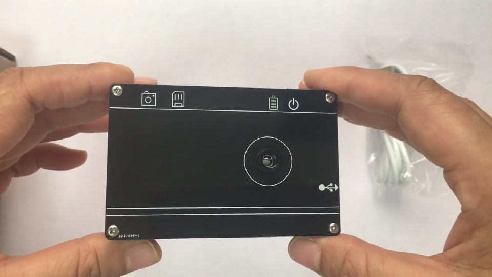 thumbnail video image 2 of Upgraded MLX90640 Infrared Thermal Imager, High-Resolution Portable Thermal Sensor, Non-Contact Temperature Tester, Built-in Rechargeable Battery, 2 of 6