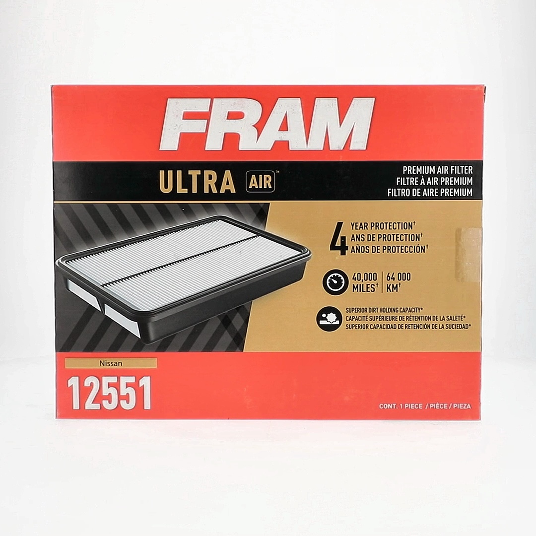 FRAM Ultra Air XGA12551, Premium Engine Air Filter for Select