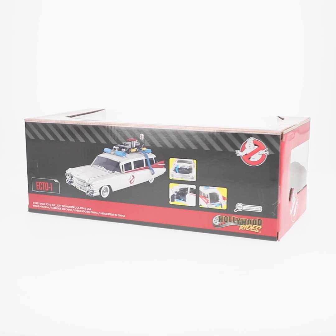 Jada Toys, Ghostbusters 1:24 Ecto-1 Die-Cast Car Model Vehicles