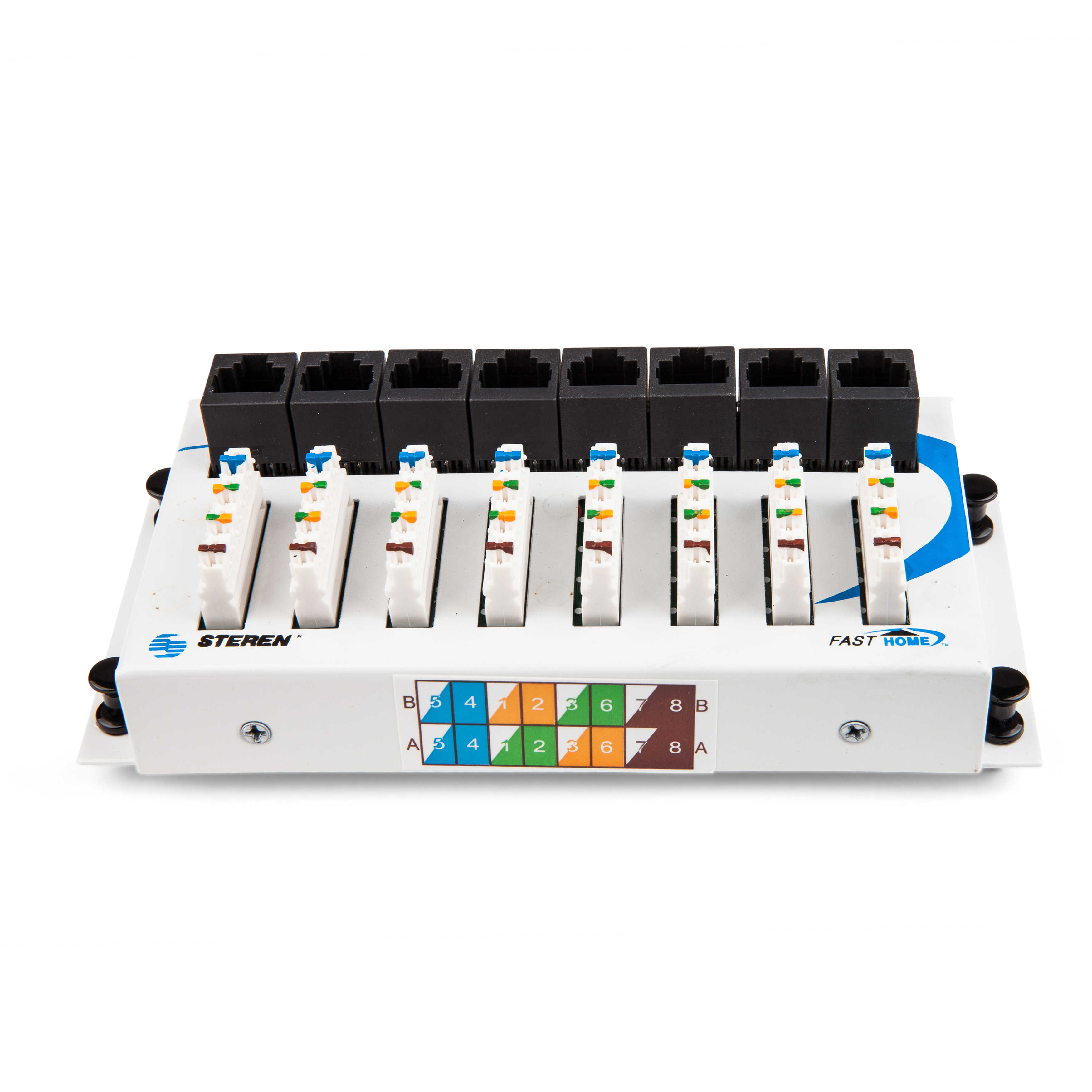 thumbnail video image 2 of Steren FastHome Data Termination Hub Module - Streamlined Termination for Enhanced Connectivity - 550-030, 2 of 6