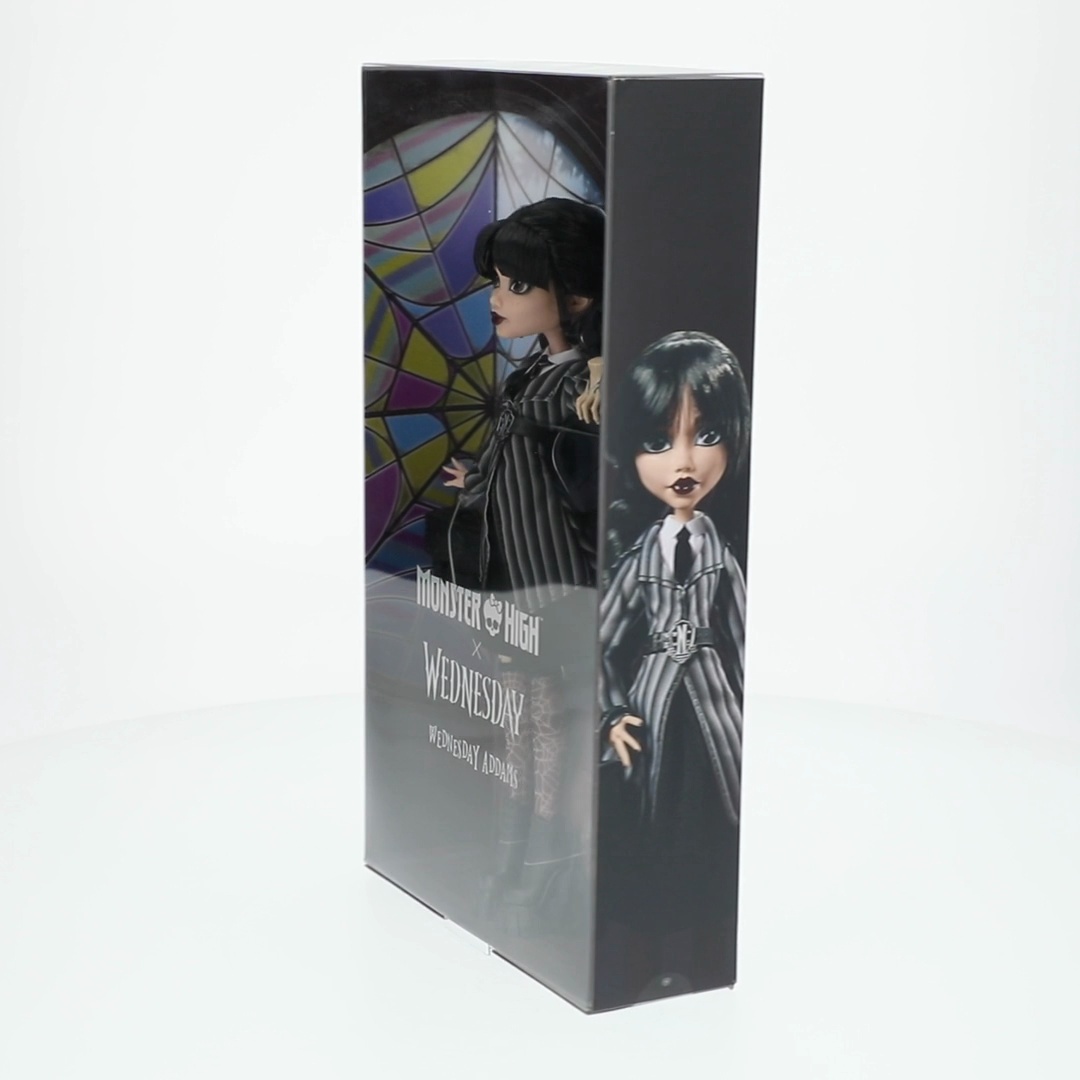 Monster High Wednesday Collectible Doll, Wednesday Addams in
