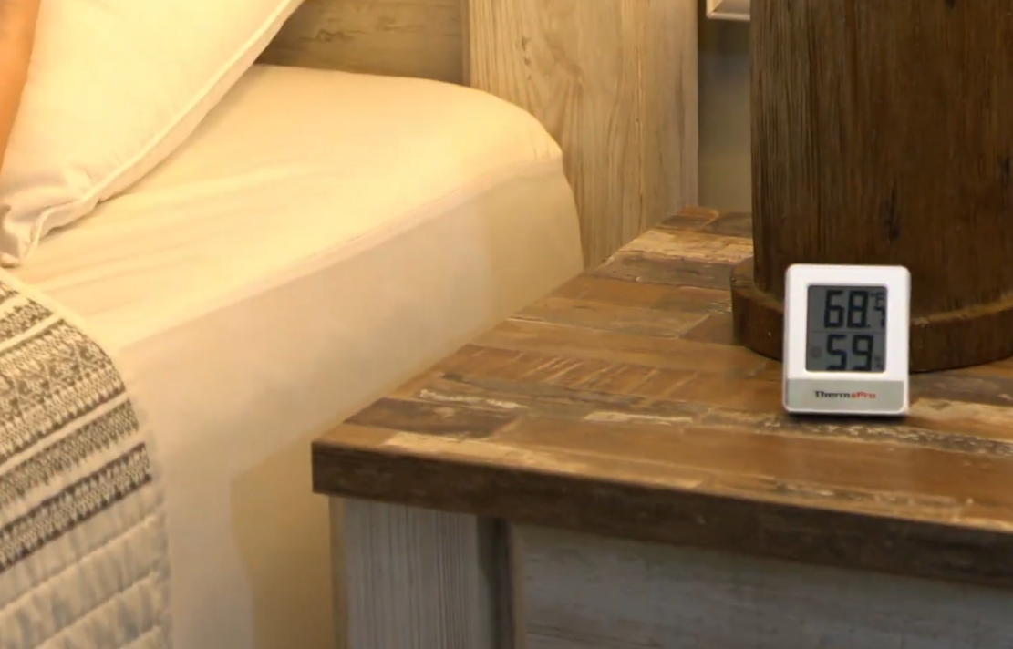 thumbnail video image 2 of ThermoPro TP49 Mini Hygrometer Thermometer with Large Digital View Indoor Thermometer Humidity Gauge Monitor for Greenhouse Cellar, 2 of 9