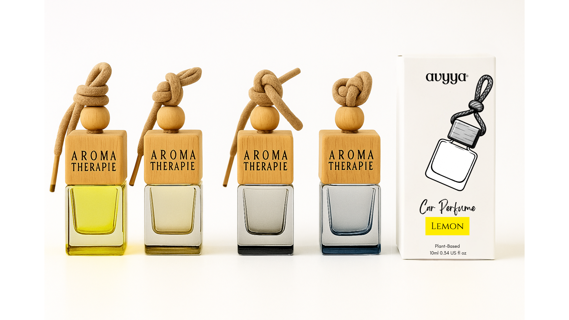 thumbnail video image 2 of Avyya Luxury Car Perfume - 0.34 US Floz | Long-Lasting Aroma for Car, Office & Home | Plant-Based Essential Oil Fragrance | Eliminates Odor, Refreshes and Uplifts Mood (Oudh), 2 of 8