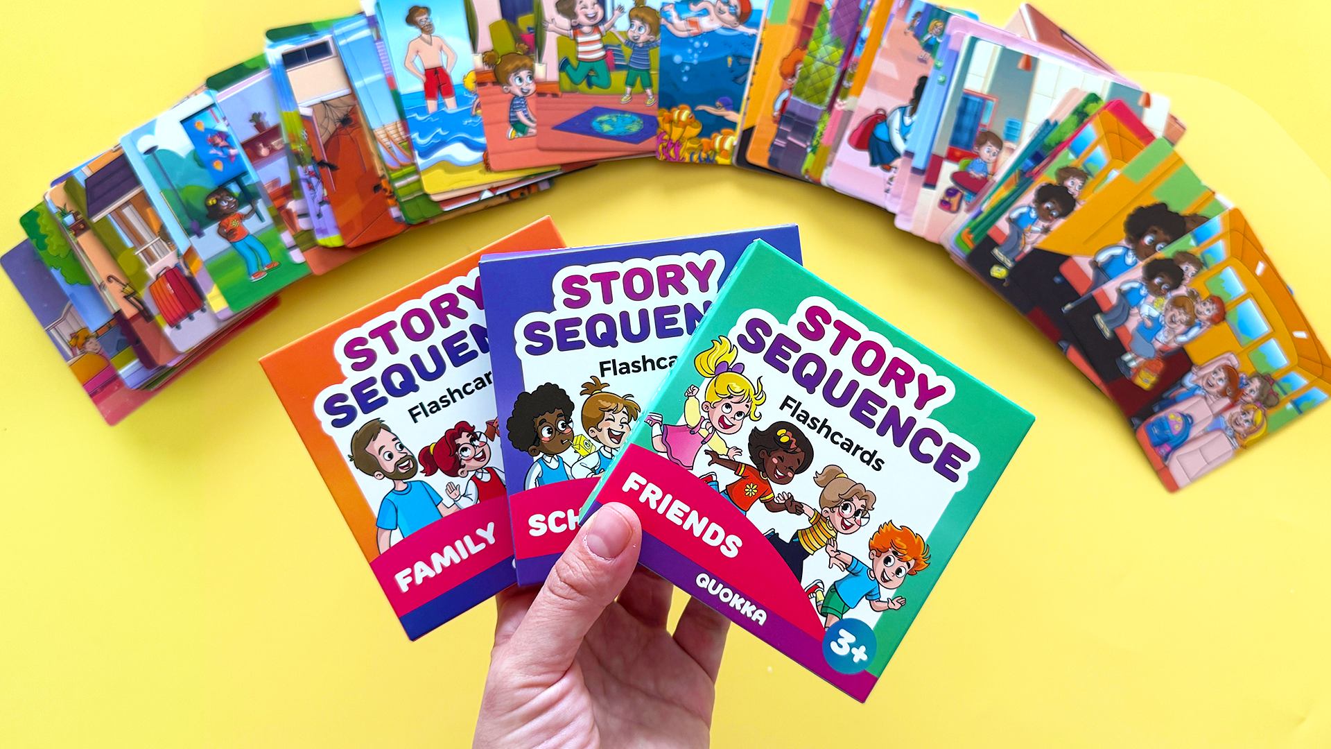 thumbnail video image 2 of QUOKKA Sequence Speech Therapy Toys for Toddlers 3-4 - Autism Learning Materials Toys for Kids 5-7, 2 of 8